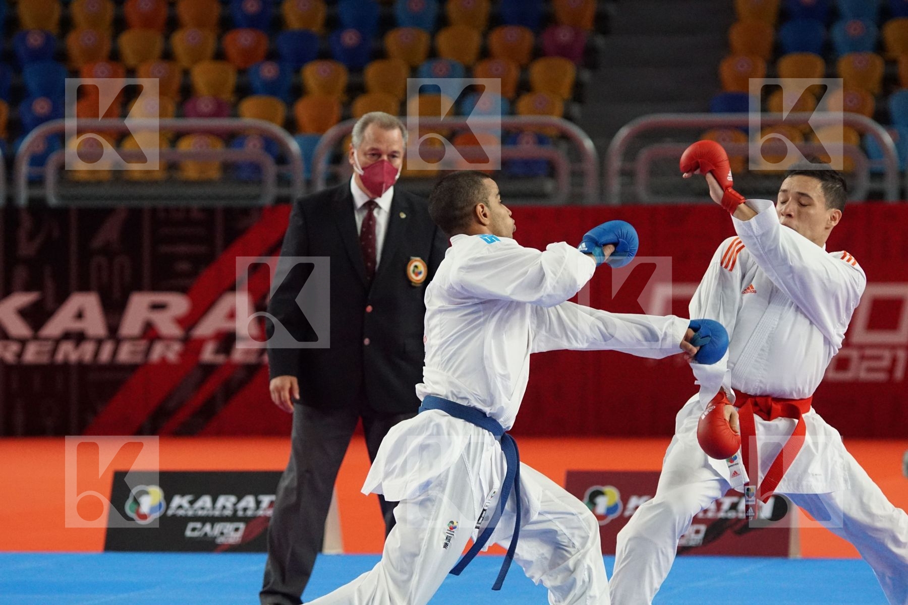 Jesus Leonardo RODRIGUEZ (MEXICO) vs (Ahmed LOTFY (EGYPT) in Male Kumite -67 Kg - Bronze bout