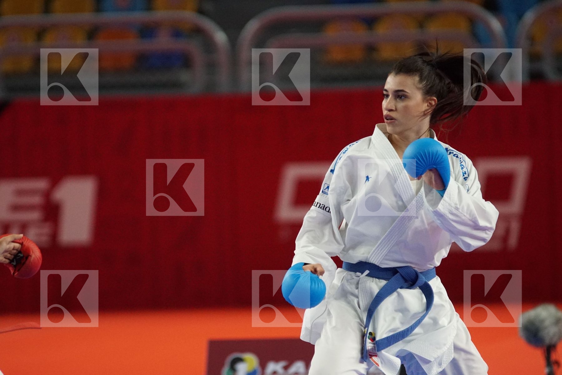 Noursin ALI (EGYPT) vs (Haya JUMAA (CANADA) in Female Kumite -61 Kg - Bronze bout