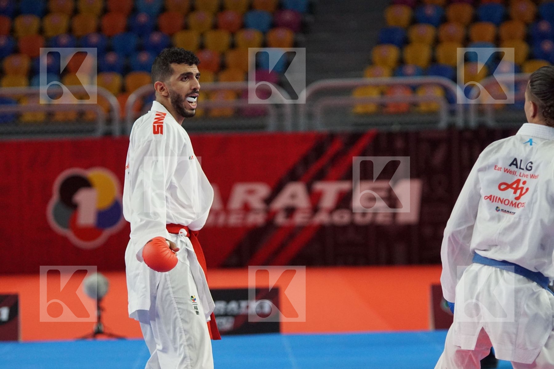 Sami TAS (ALGERIA) vs (Malek SALAMA (EGYPT) in Male Kumite -60 Kg - Gold bout