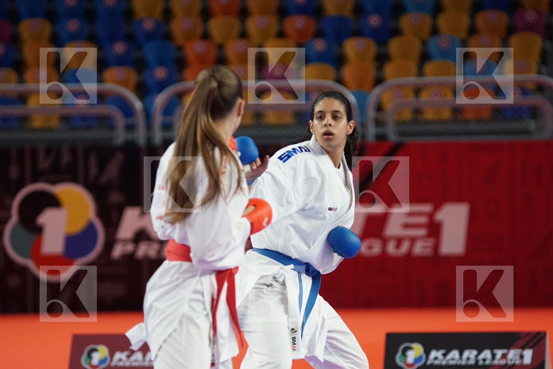 Anastasiya STEPHASHKO (UKRAINE) vs (Sohila ABOUISMAIL (EGYPT) in Female Kumite 68+ Kg - Gold bout