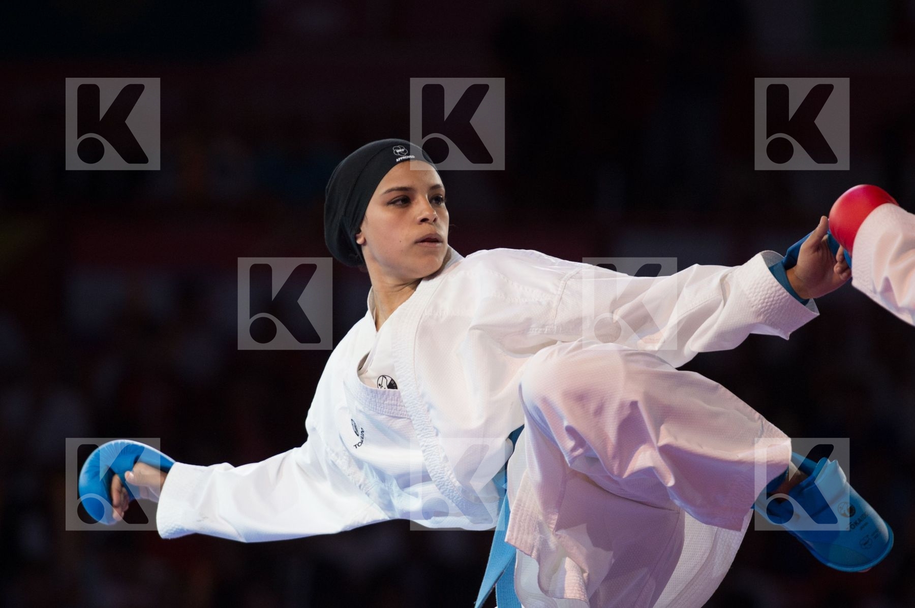 -50 Kg Austria Dubai Female final kumite Plank Bettina Radwan Ra