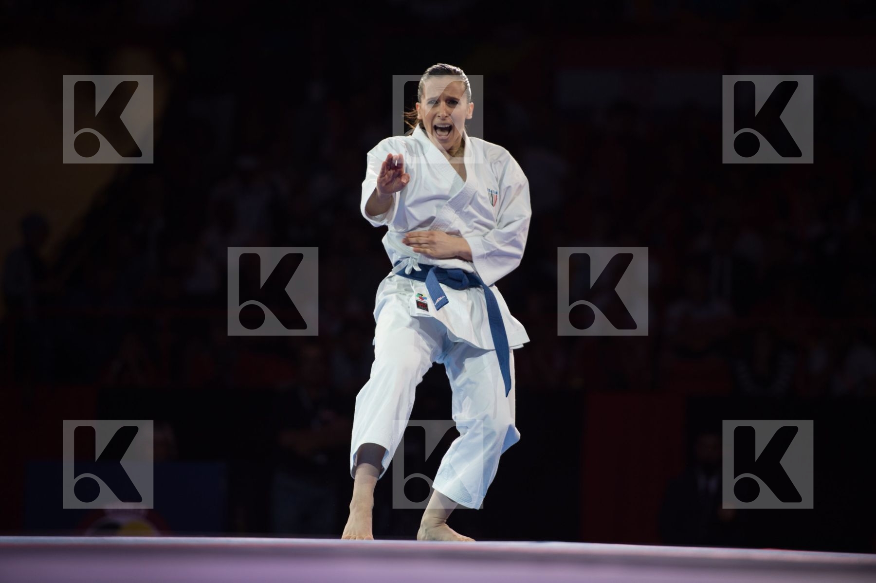 Battaglia Sara Dubai Female final Italy kata