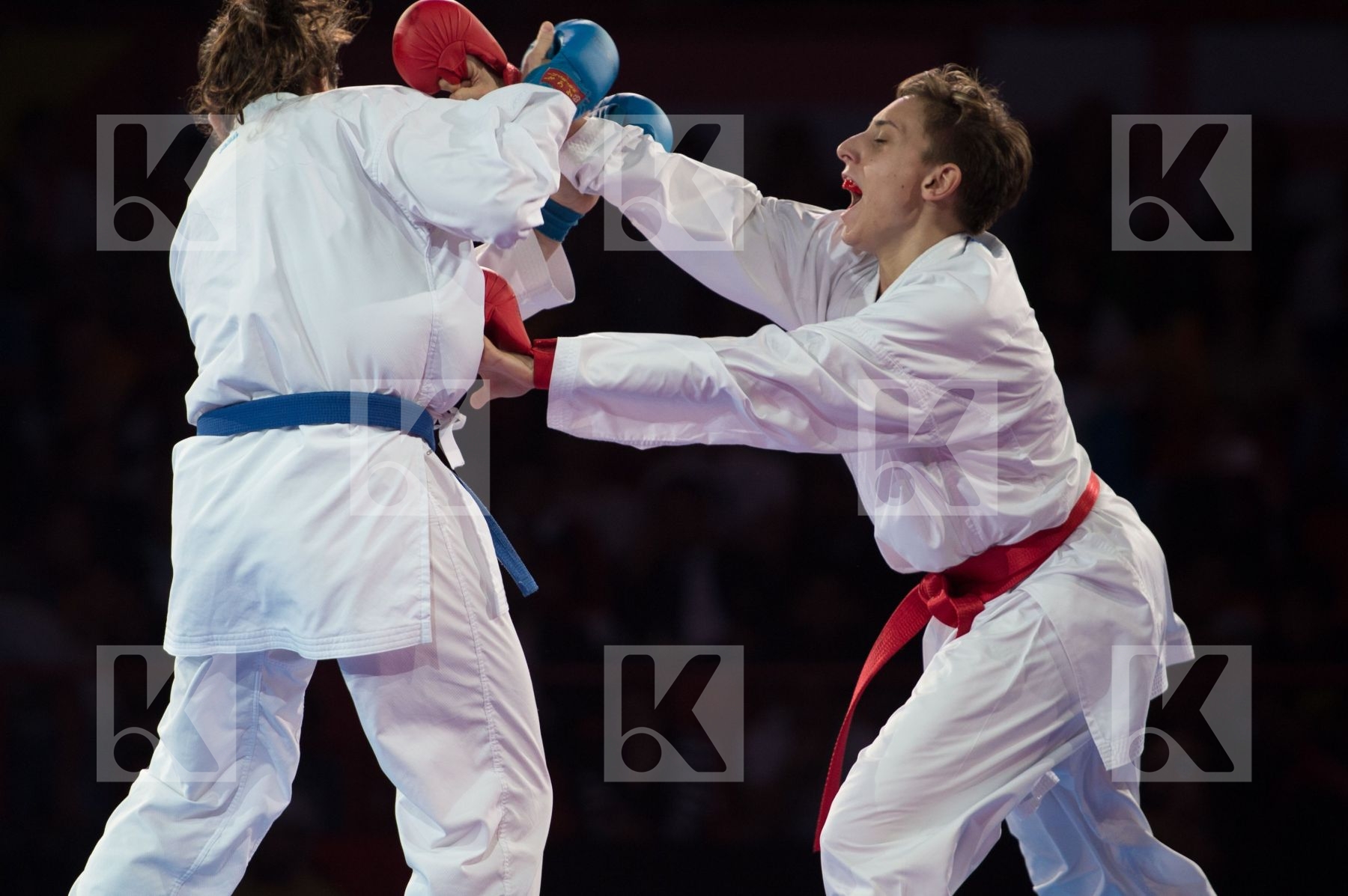 -68 Kg Dubai Female final Italy kumite Russian Federation Semera
