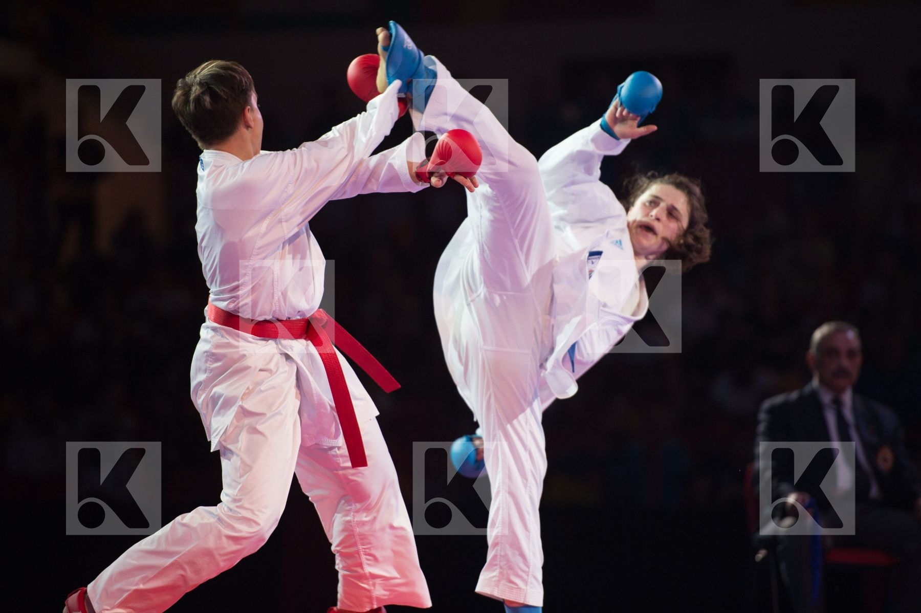 -68 Kg Dubai Female final Italy kumite Russian Federation Semera
