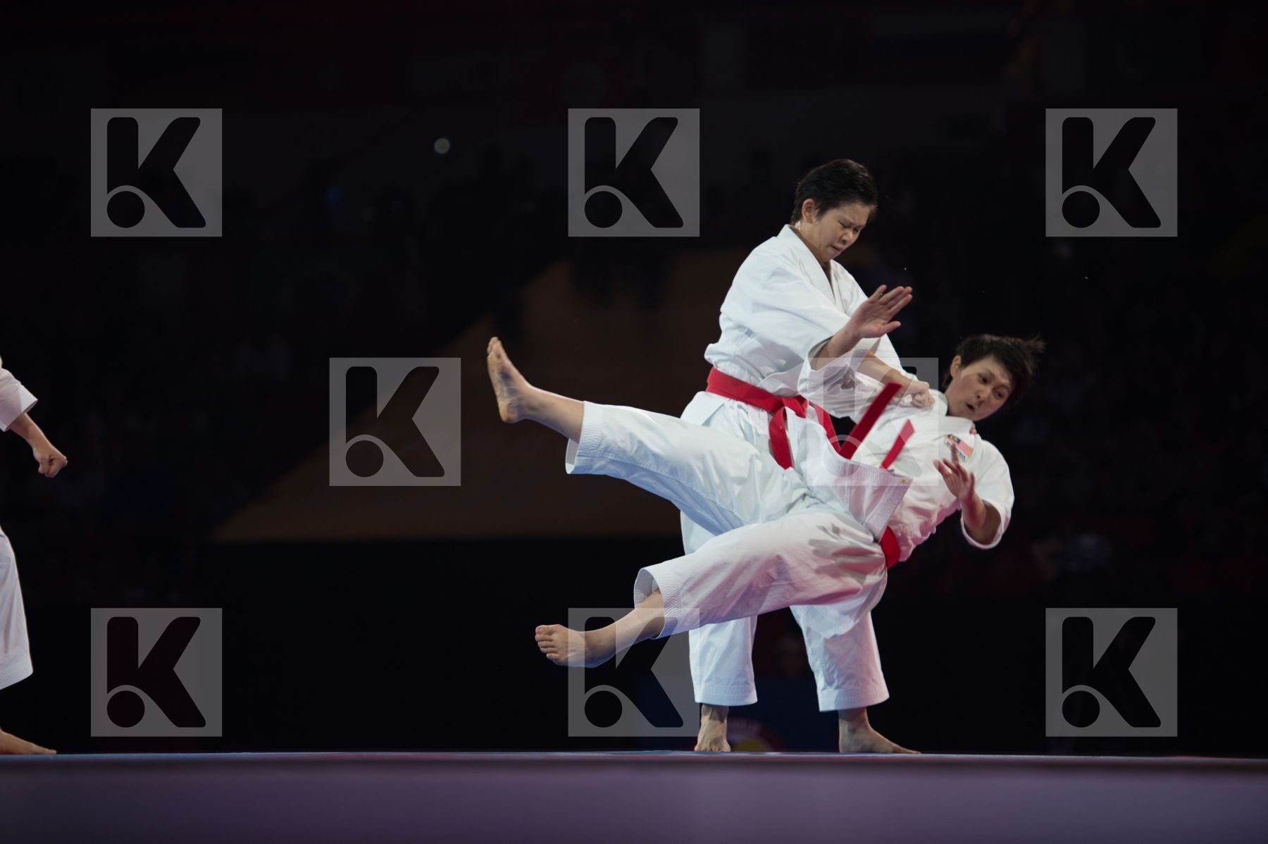 bunkai Dubai Female final kata Malaysia team