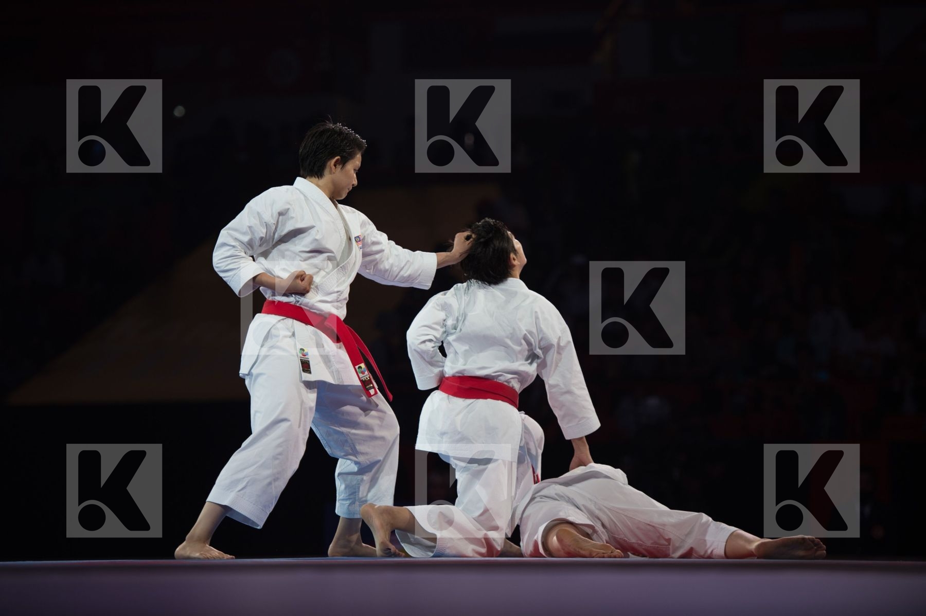 bunkai Dubai Female final kata Malaysia team