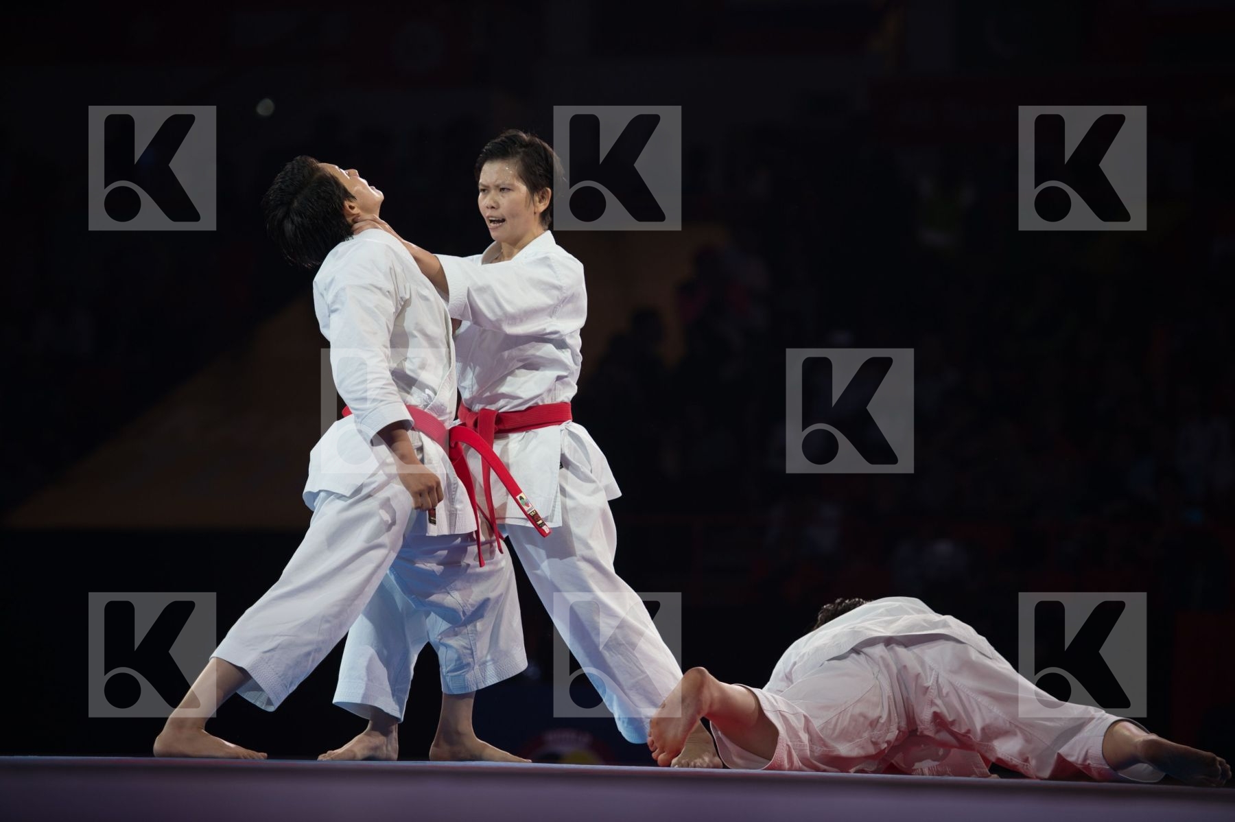 bunkai Dubai Female final kata Malaysia team