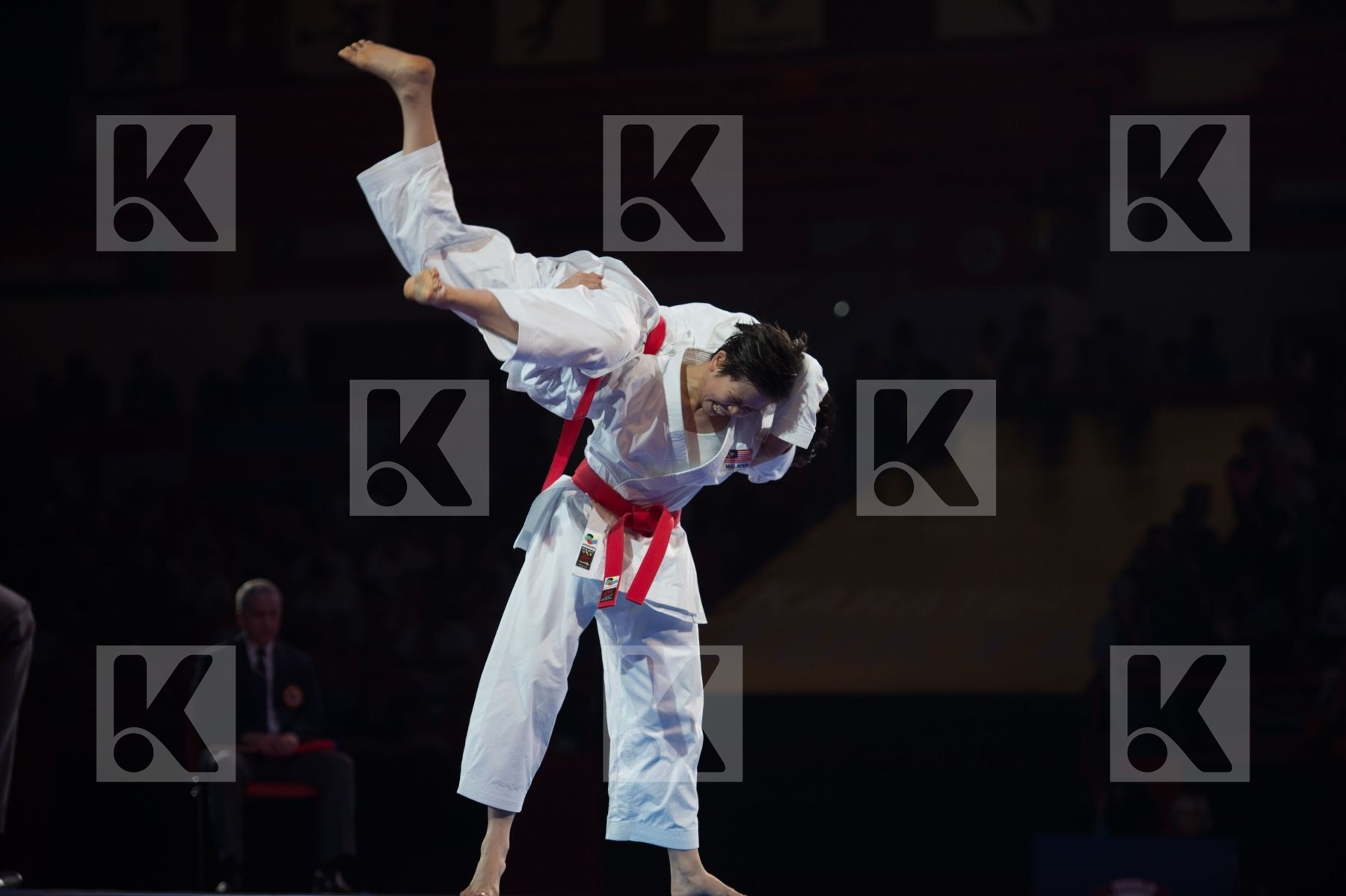 bunkai Dubai Female final kata Malaysia team