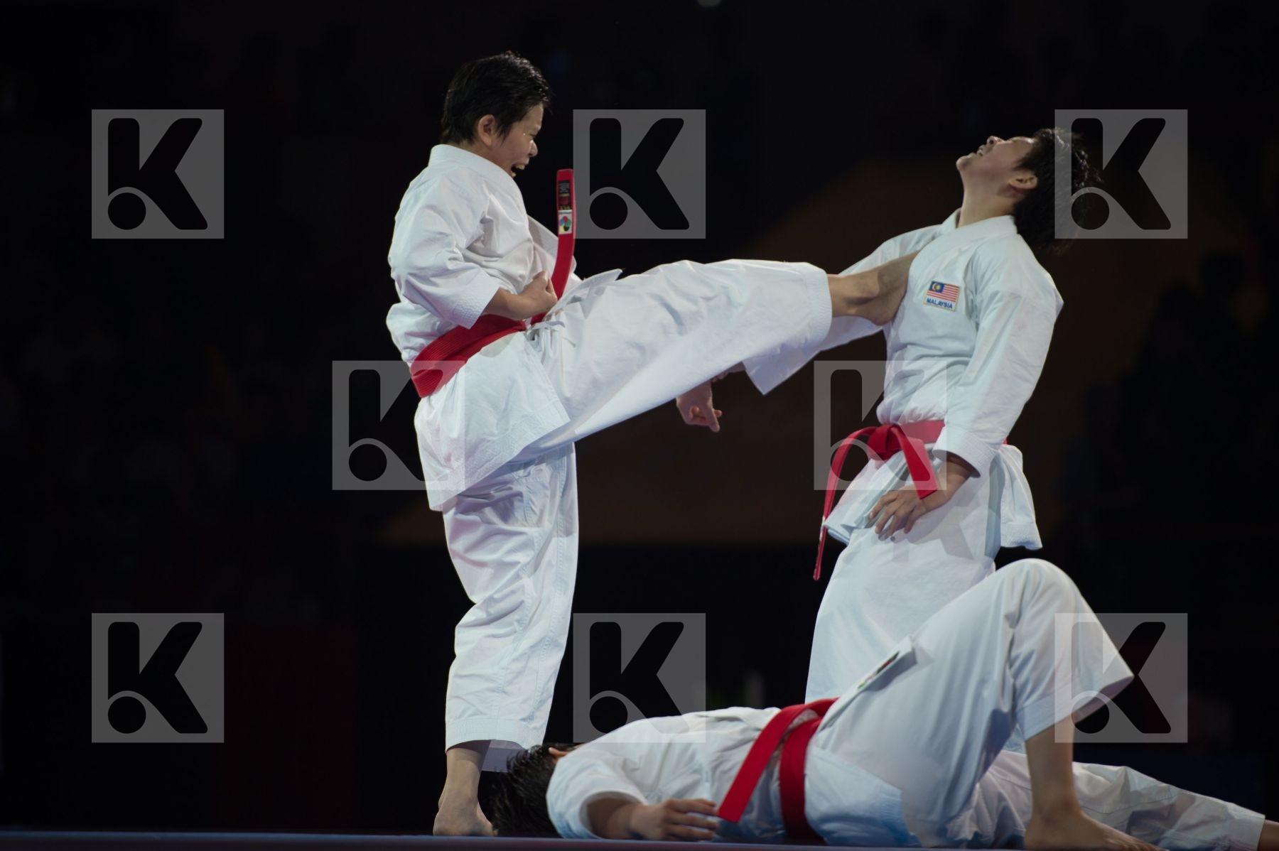 bunkai Dubai Female final kata Malaysia team