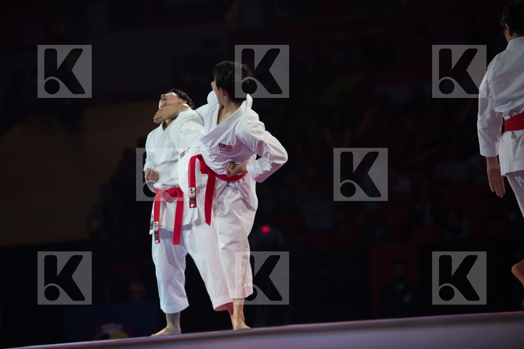 bunkai Dubai Female final kata Malaysia team