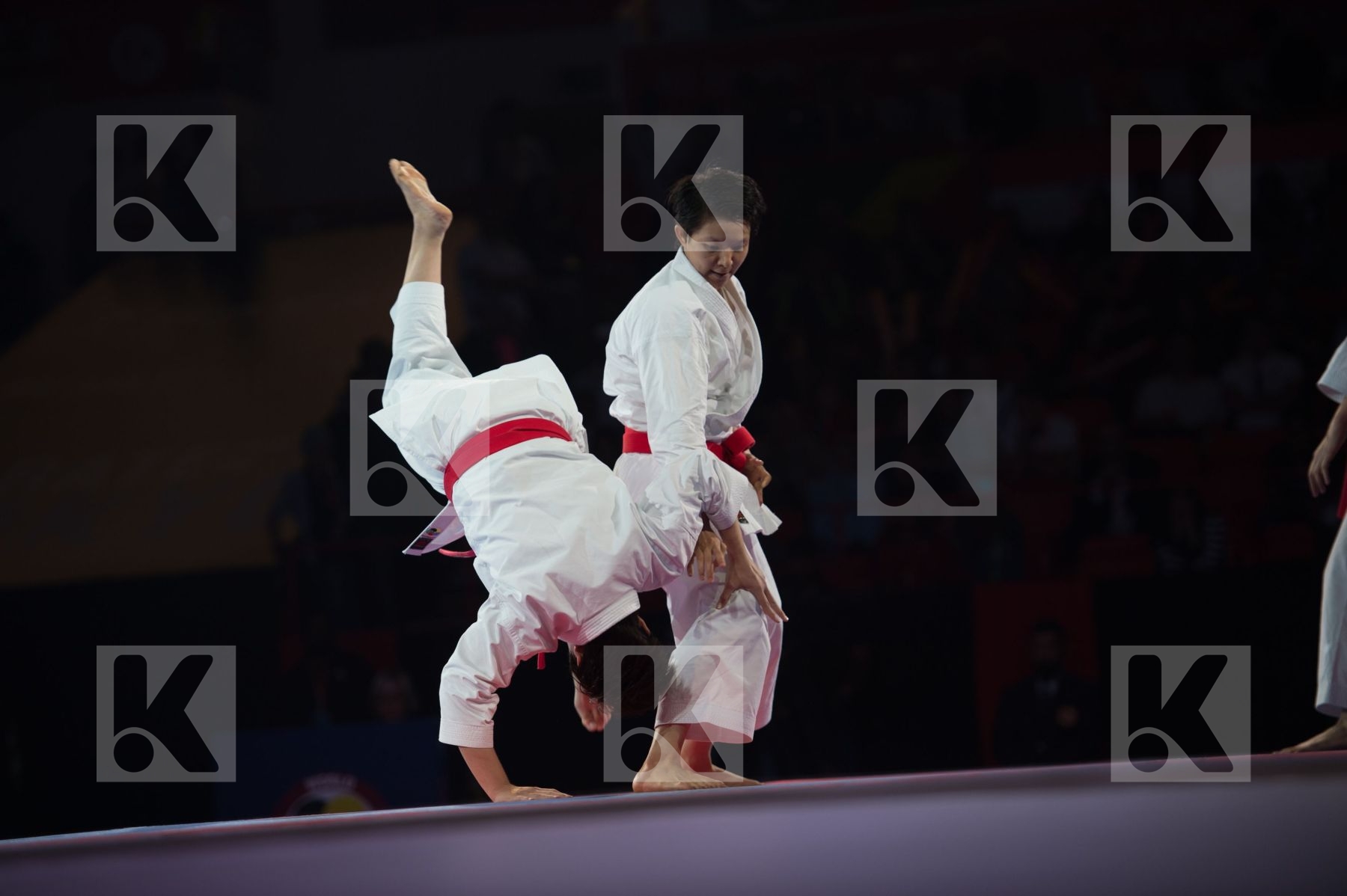 bunkai Dubai Female final kata Malaysia team