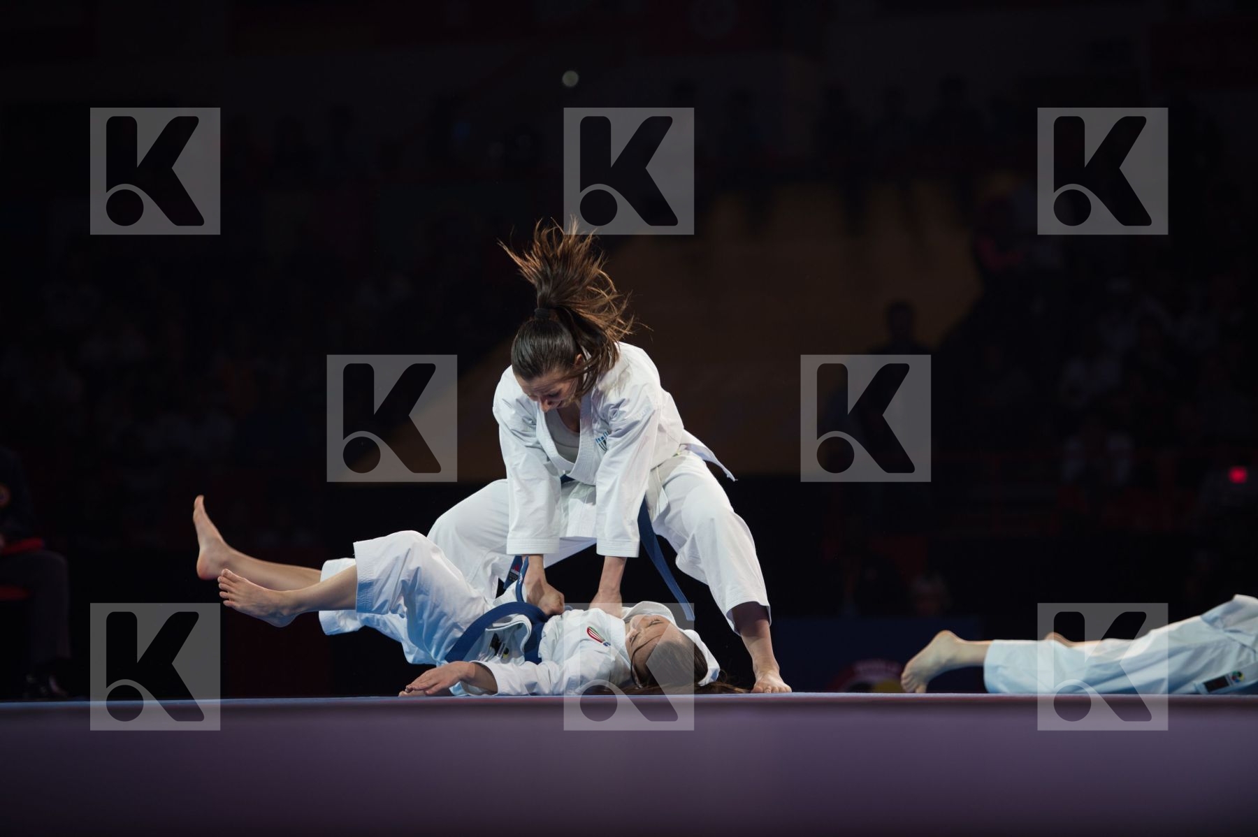 bunkai Dubai Female final Italy kata team