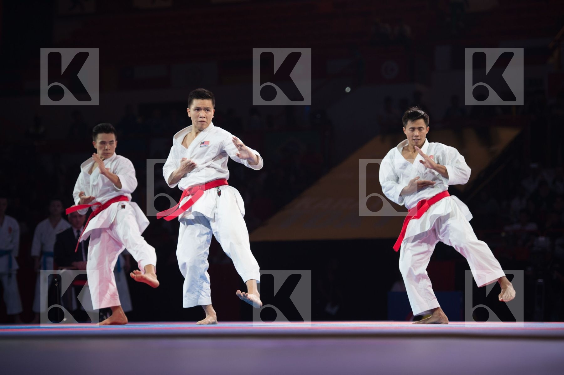 Dubai final kata Malaysia Male team