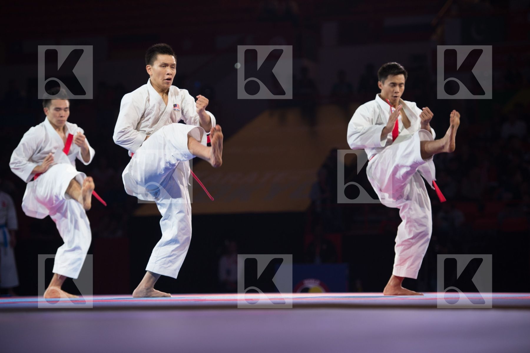 Dubai final kata Malaysia Male team