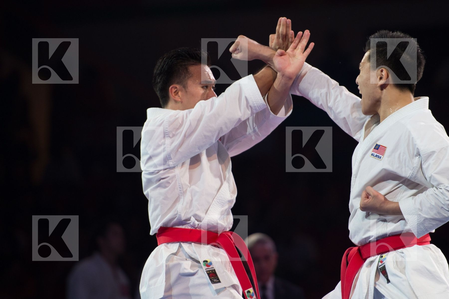 bunkai Dubai final kata Malaysia Male team