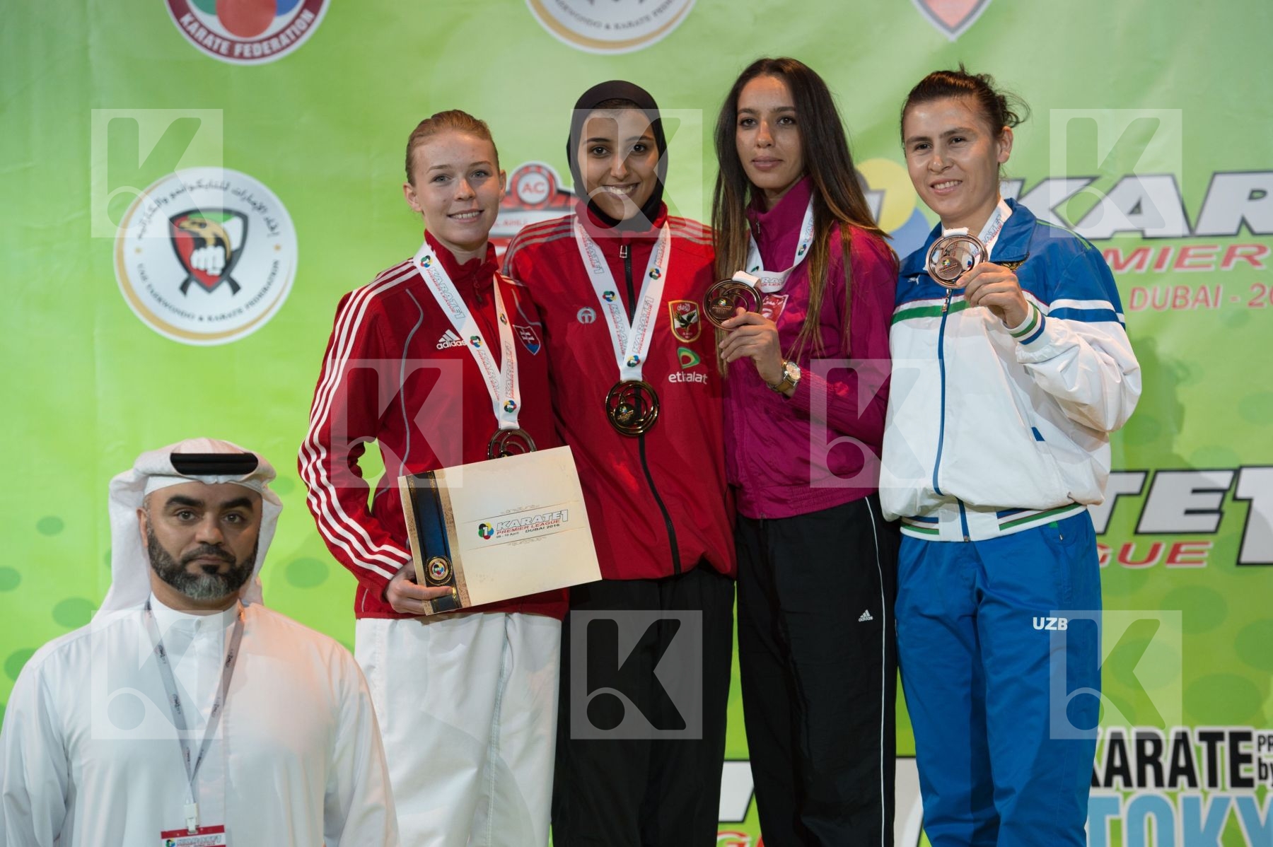 -61 Kg Dubai Egypt Farouk Giana Mohamed Female Hasnaoui Bouthain