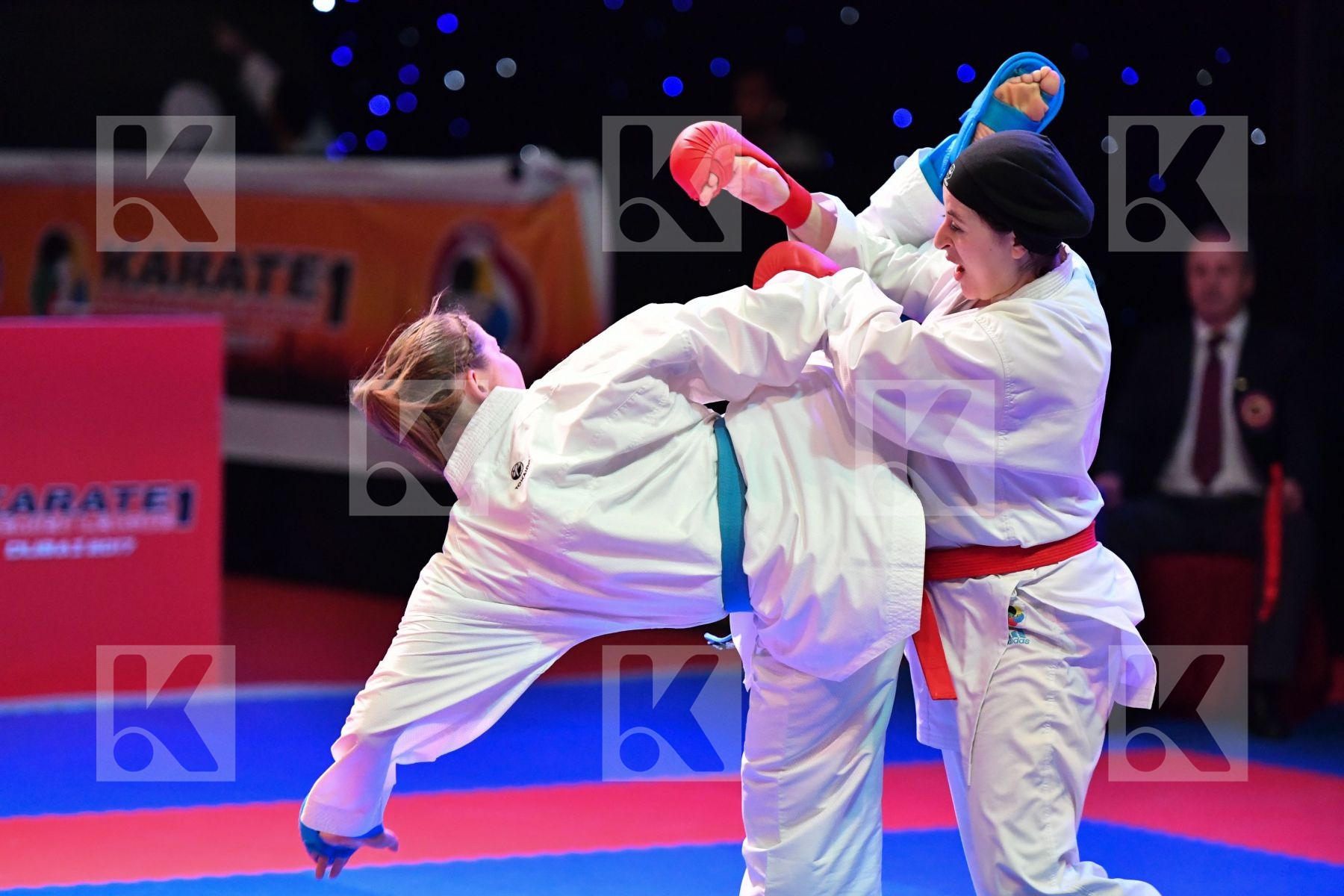 Bruederlin Ramona Female kumite 68+ kg Fetian Ayat Jordan Switze
