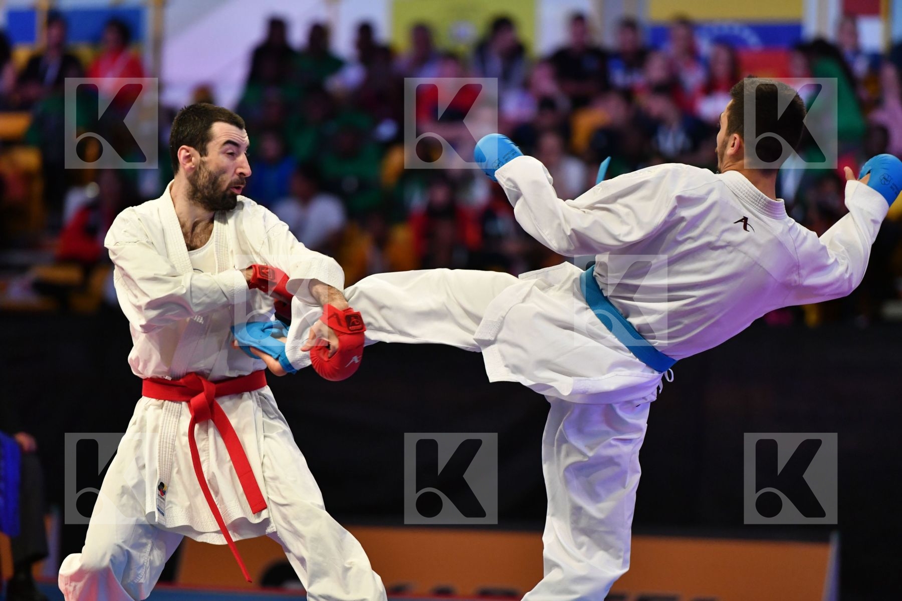 Georgia Male kumite -60 kg Samdan Eray Tkebuchava David Turkey