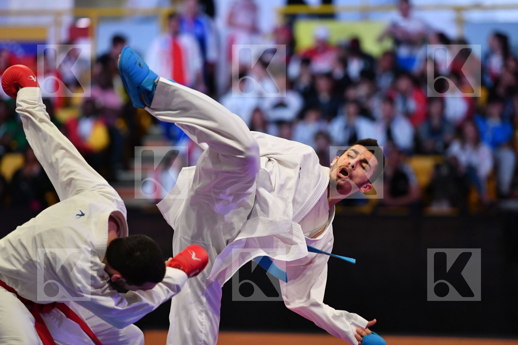Georgia Male kumite -60 kg Samdan Eray Tkebuchava David Turkey