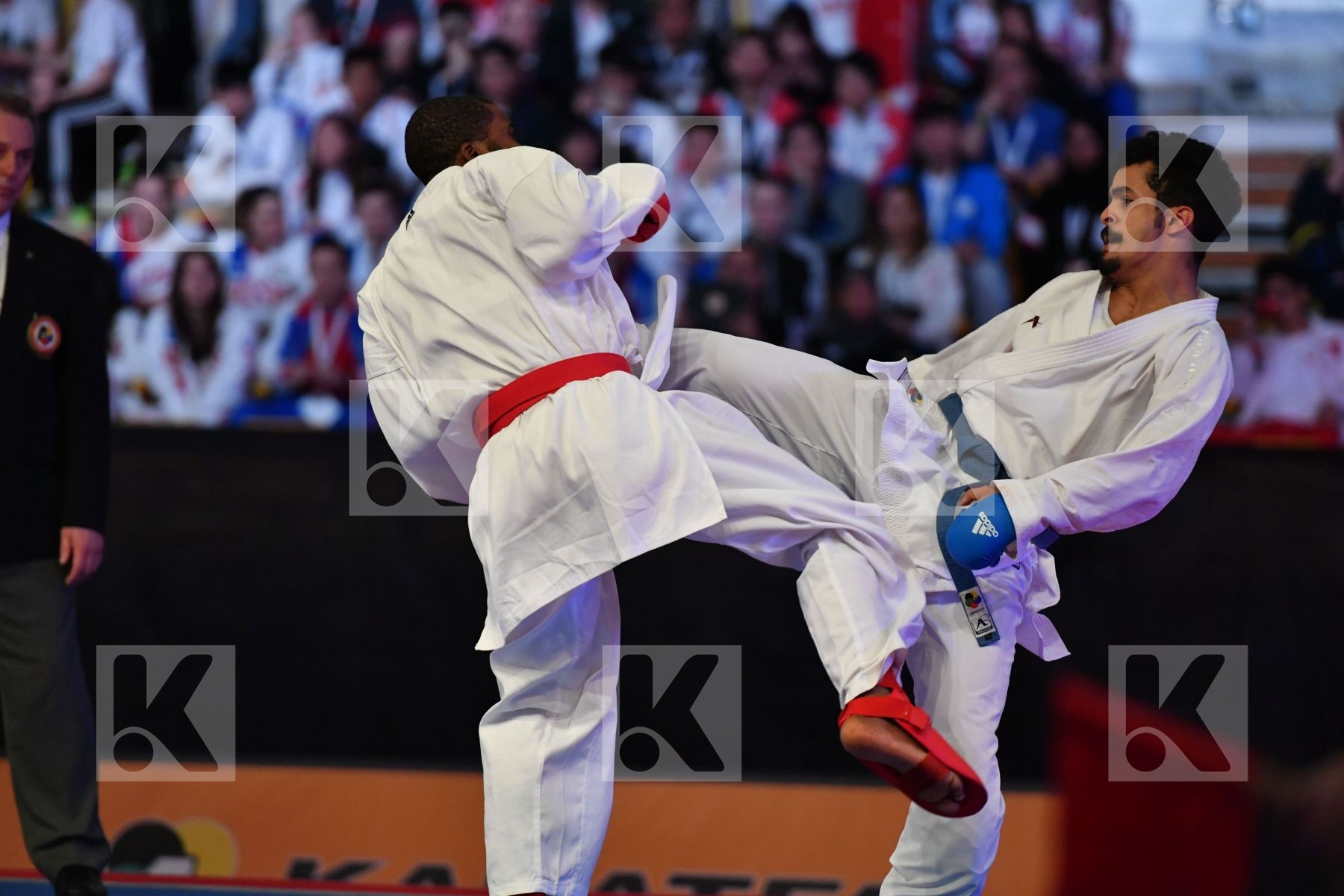 Alotaibi Bader Cameroon Male kumite -67 kg Ndougsa atsa Christia