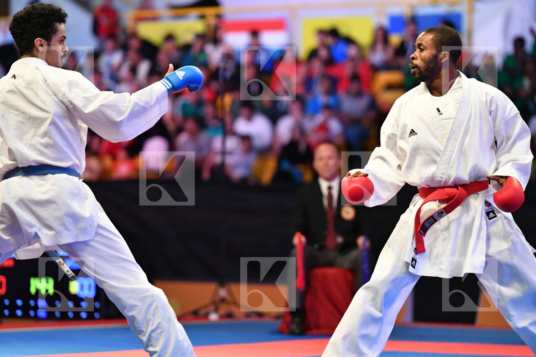 Alotaibi Bader Cameroon Male kumite -67 kg Ndougsa atsa Christia