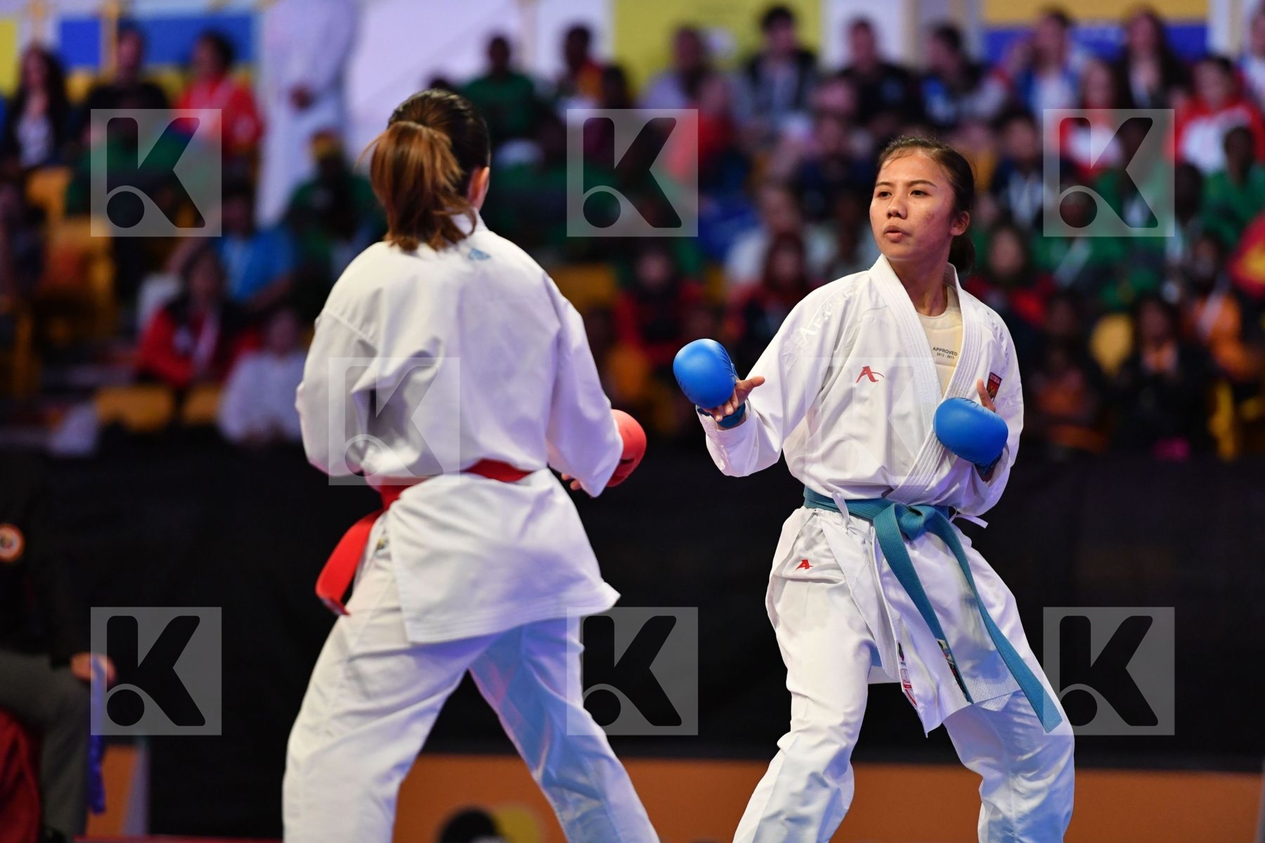 Bas Sevil Female kumite -50 kg < LRBarcodes Indonesia Sari Sruni