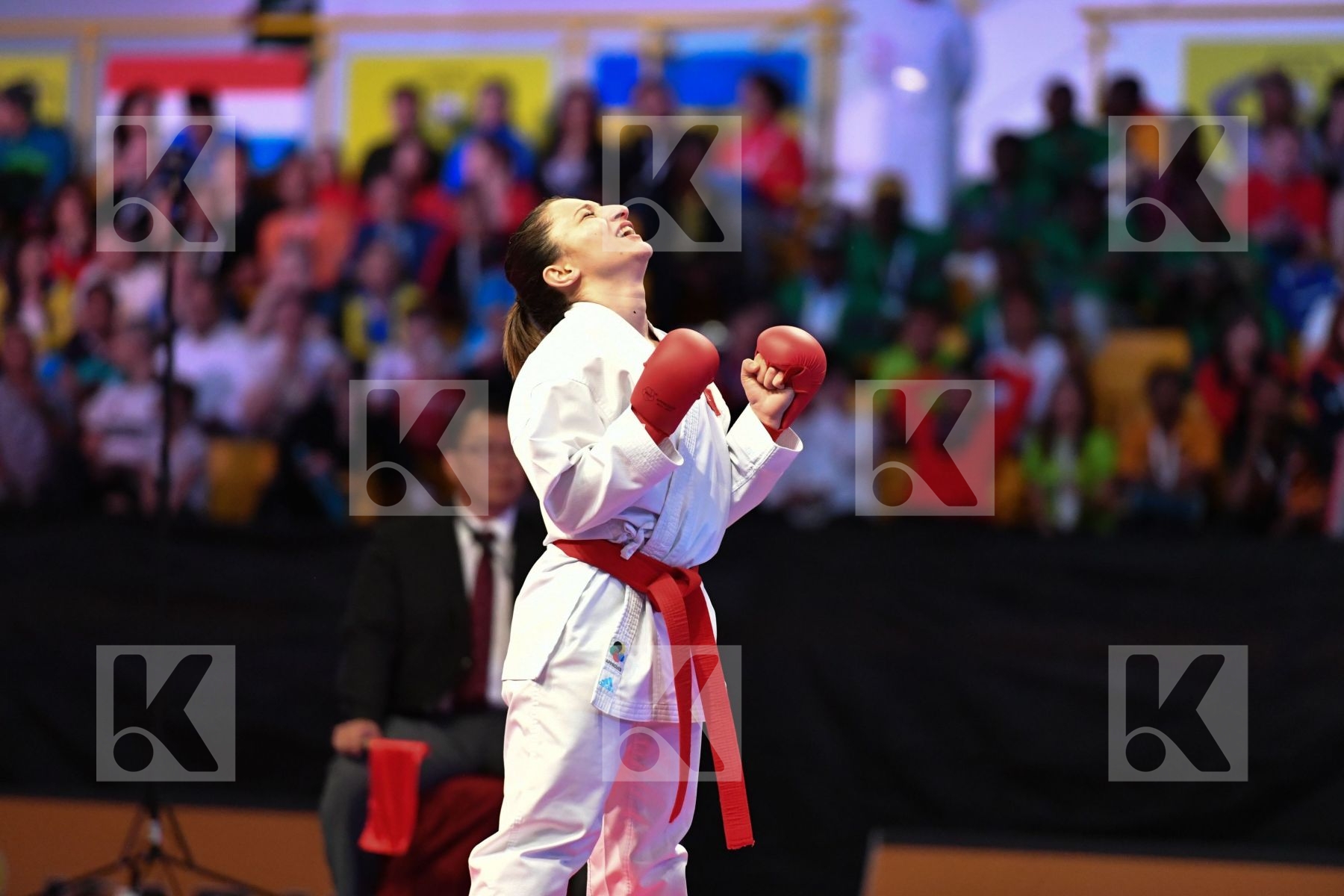 Bas Sevil Female kumite -50 kg < LRBarcodes Indonesia Sari Sruni