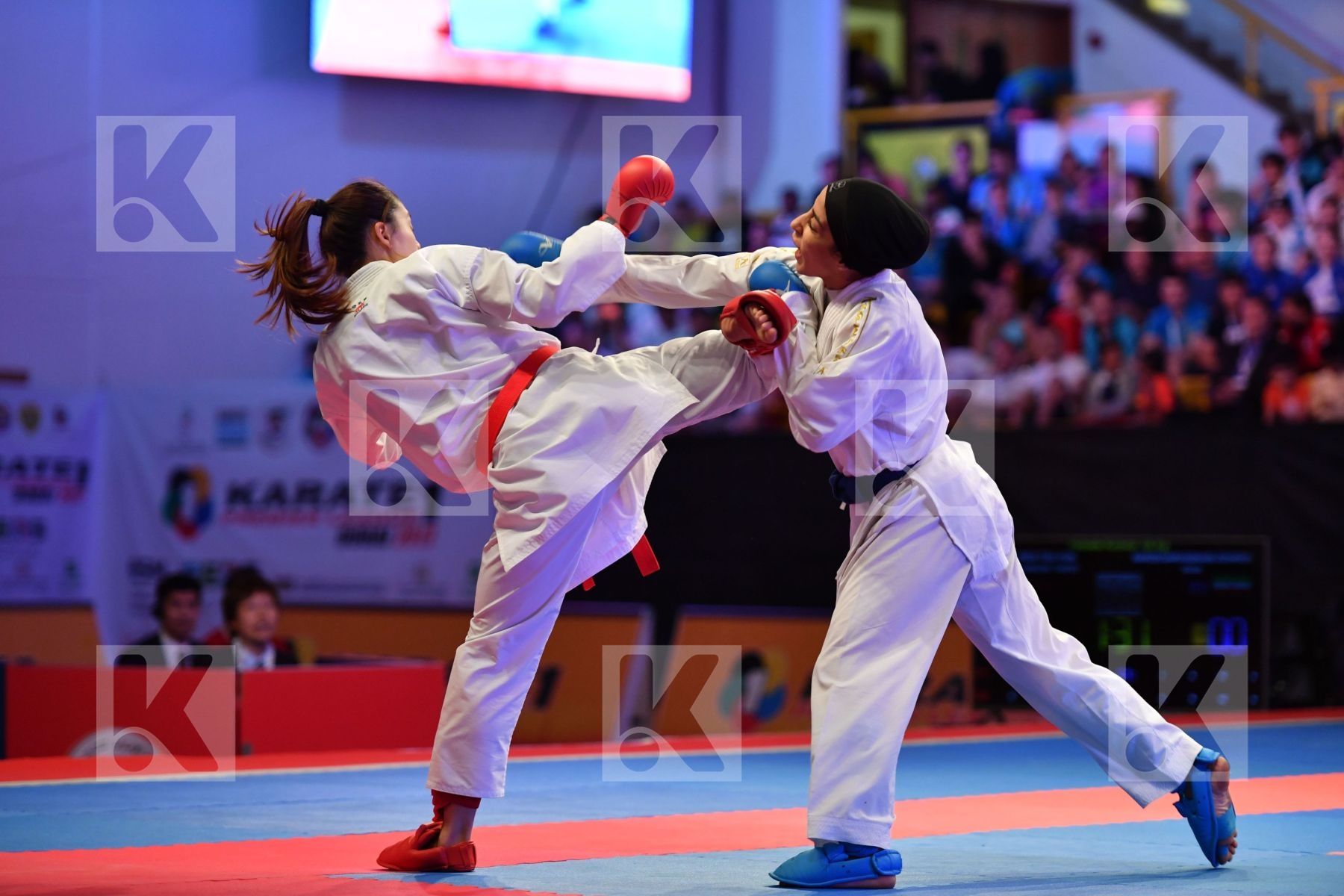 Barzegarvaskasi Zohreh Chinese taipei Female kumite -55 kg Iran