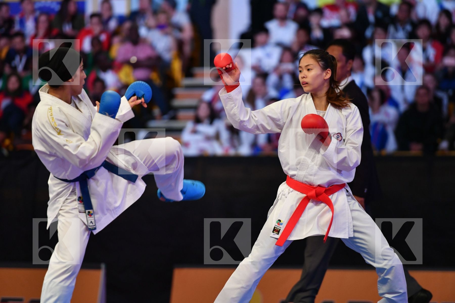 Barzegarvaskasi Zohreh Chinese taipei Female kumite -55 kg Iran