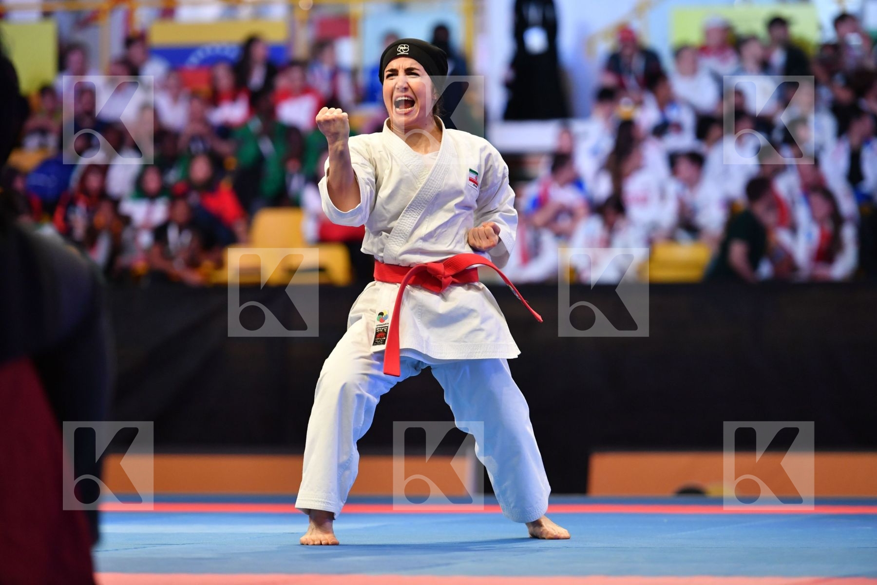 Bagheri bazardeh Negin Chatanyara kushanku Female kata Iran
