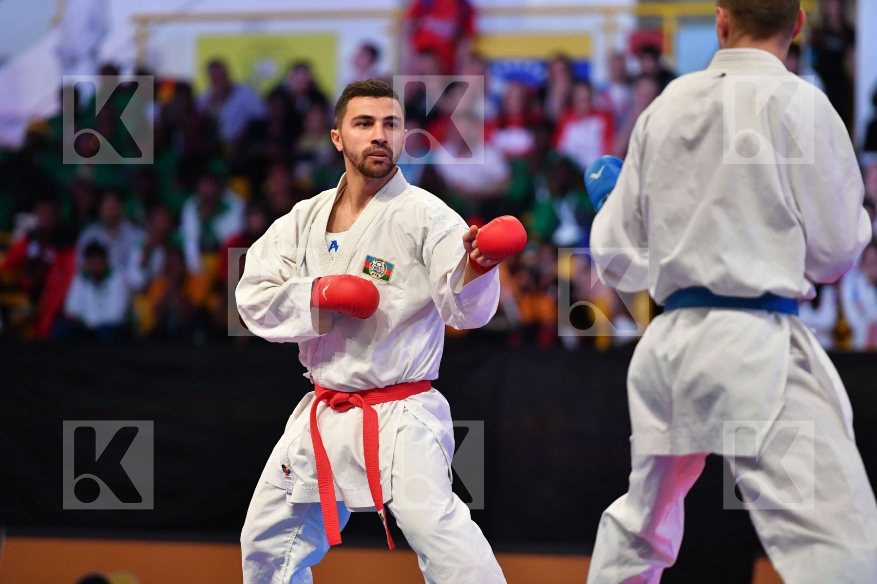 Azerbaijan Belarus Isakau Anton Male kumite -84 kg Mamayev Aykha