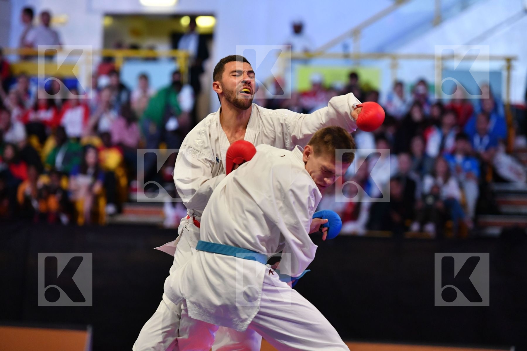 Azerbaijan Belarus Isakau Anton Male kumite -84 kg Mamayev Aykha