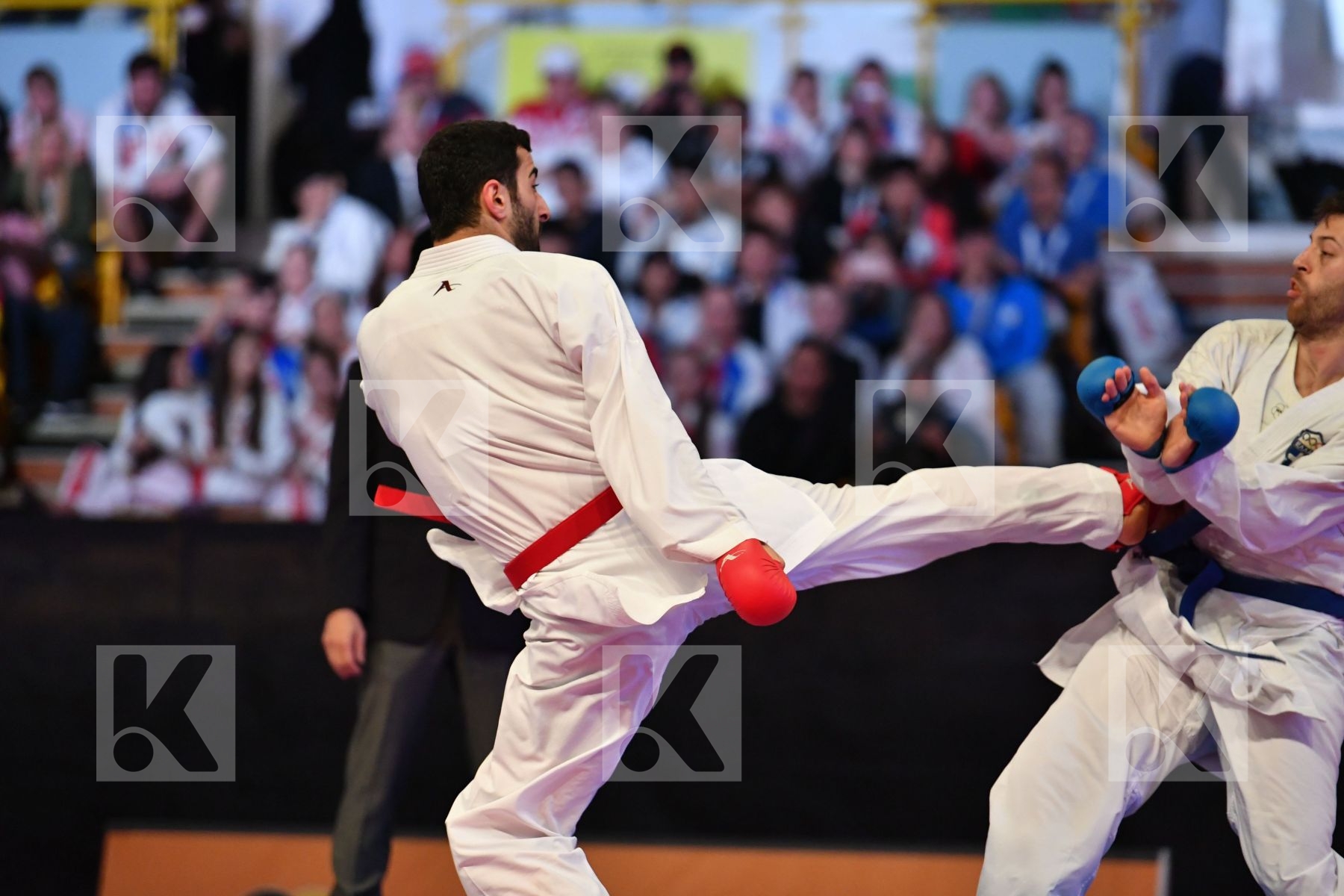 Aktas Ugur Greece Male kumite -84 kg Turkey Tzanos Georgios