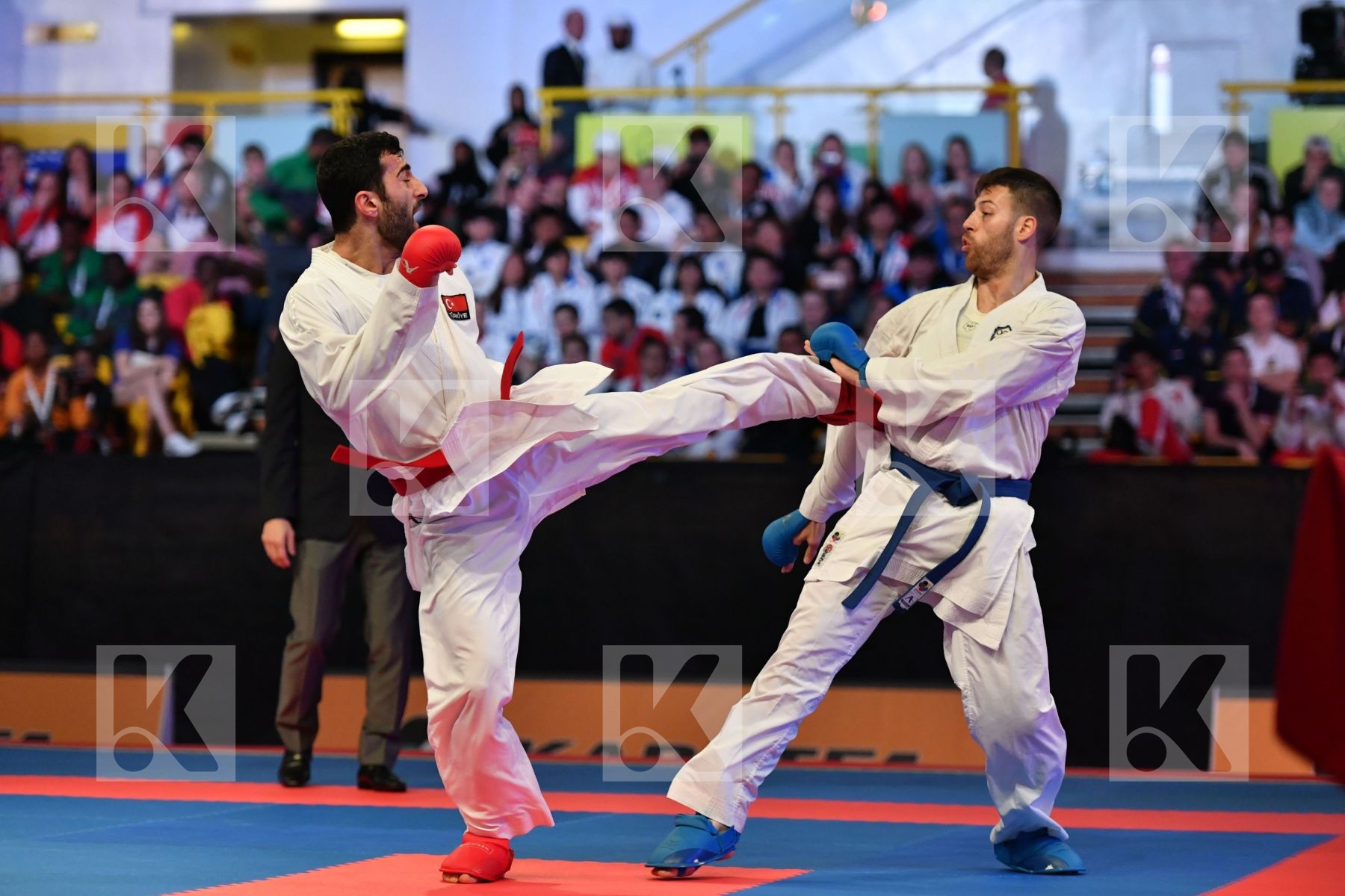 Aktas Ugur Greece Male kumite -84 kg Turkey Tzanos Georgios