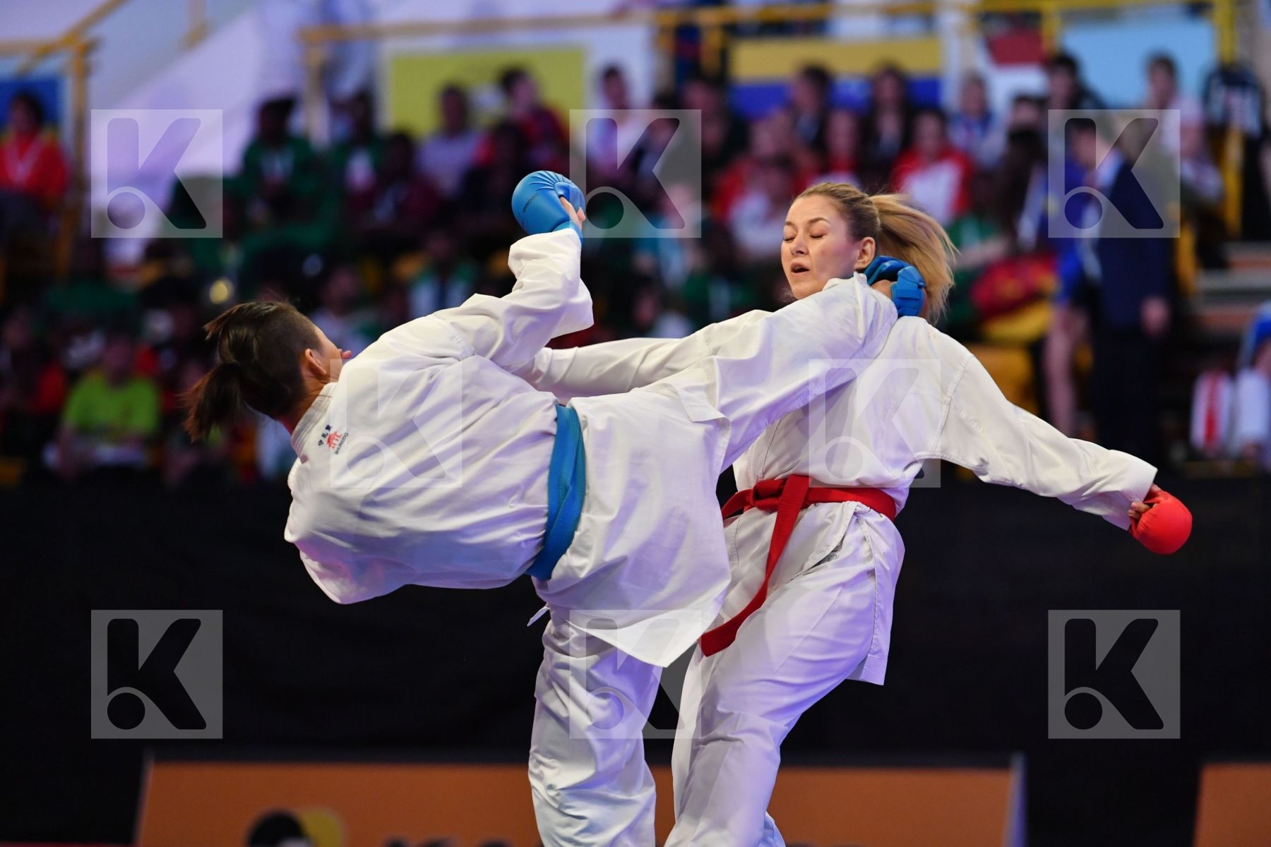 Female kumite -61 kg Thi ngoan Nguyen Turkey Viet nam Yakan Tuba