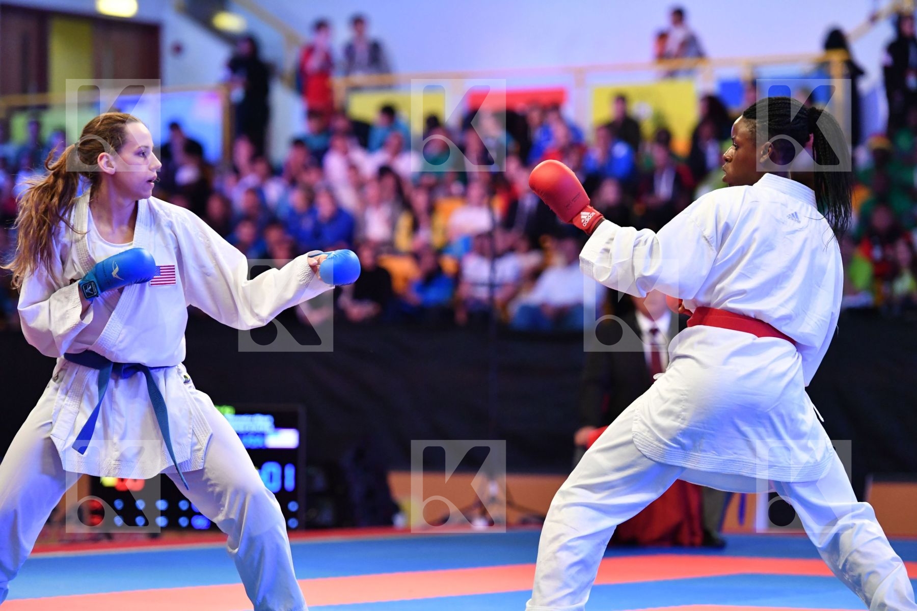 Cameroon Female kumite 68+ kg Ogandoa nsioma Stella United state