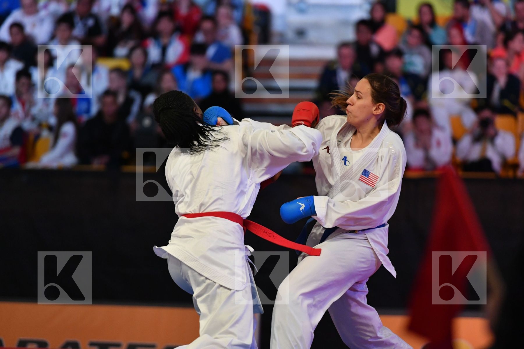 Cameroon Female kumite 68+ kg Ogandoa nsioma Stella United state