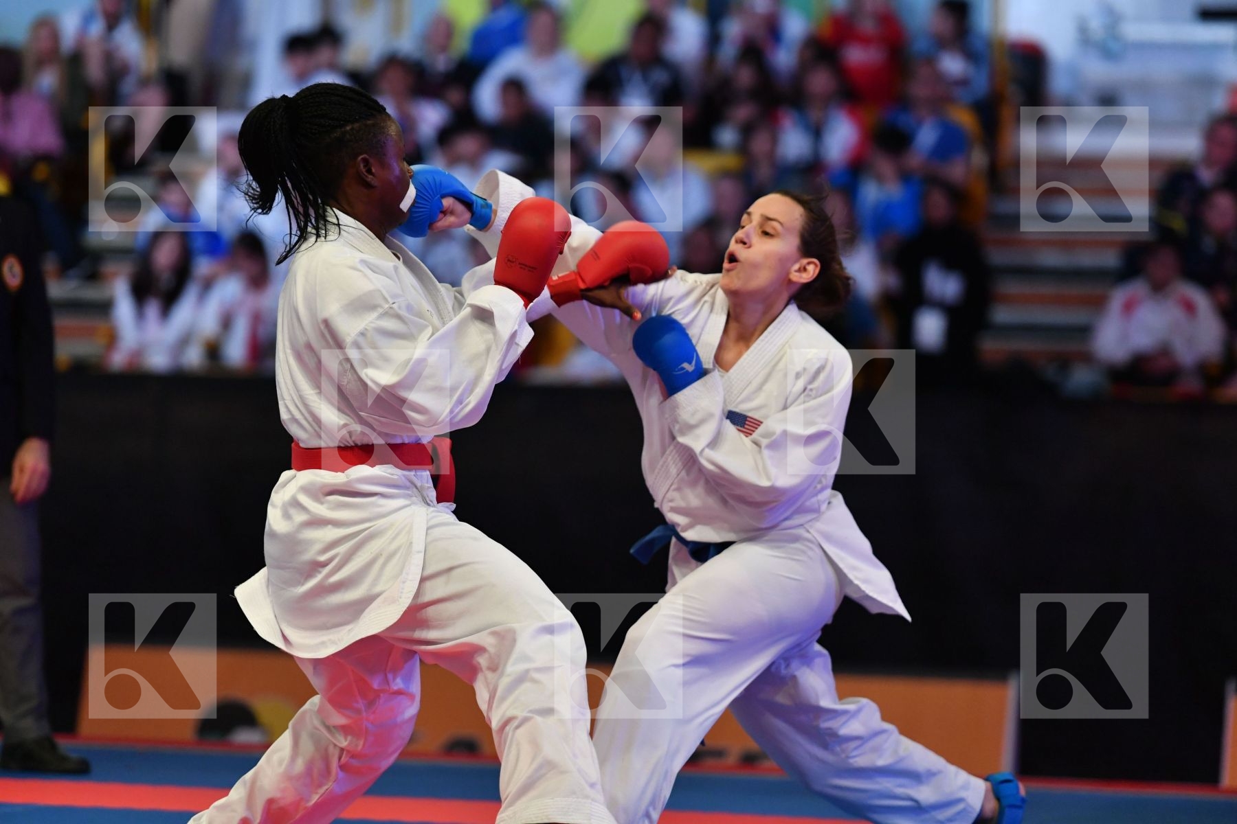 Cameroon Female kumite 68+ kg Ogandoa nsioma Stella United state