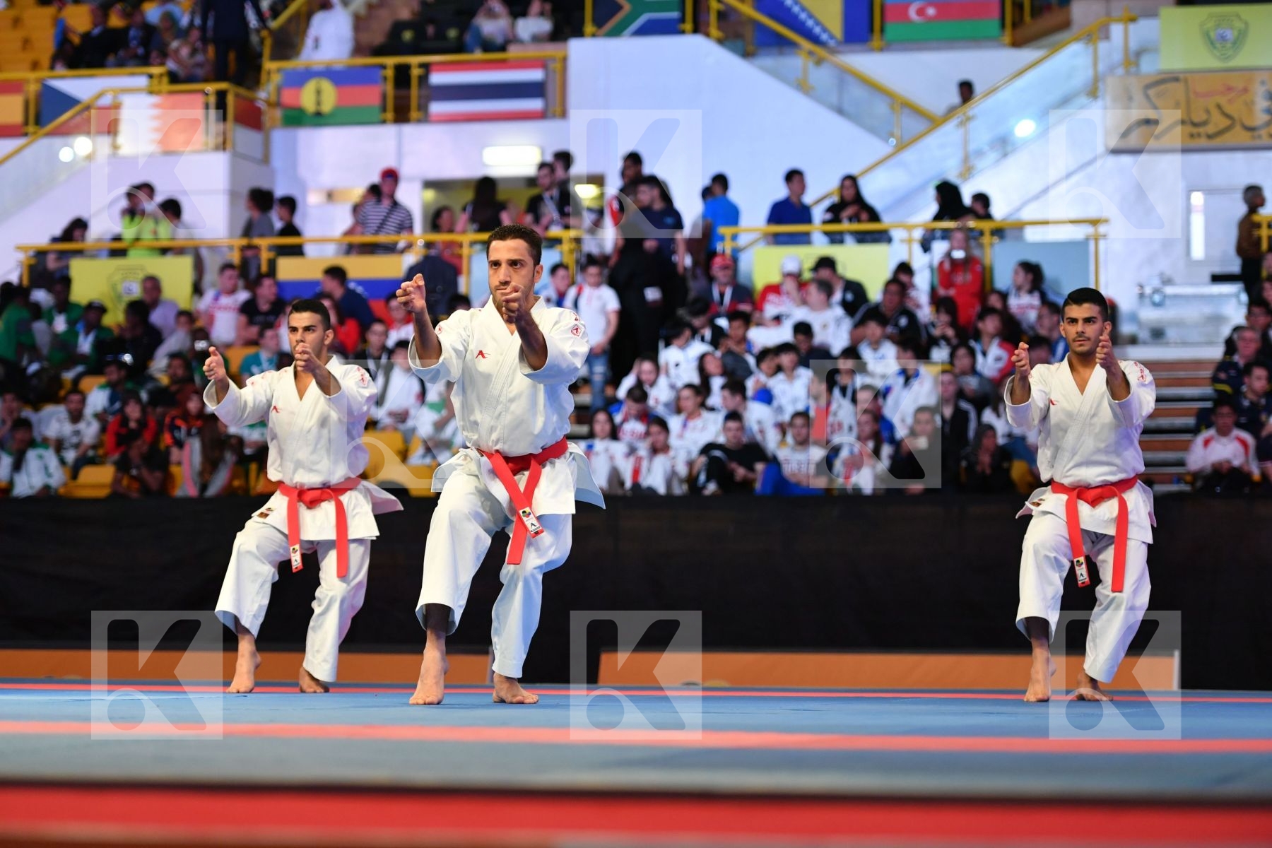 France France France Male team kata Unsu