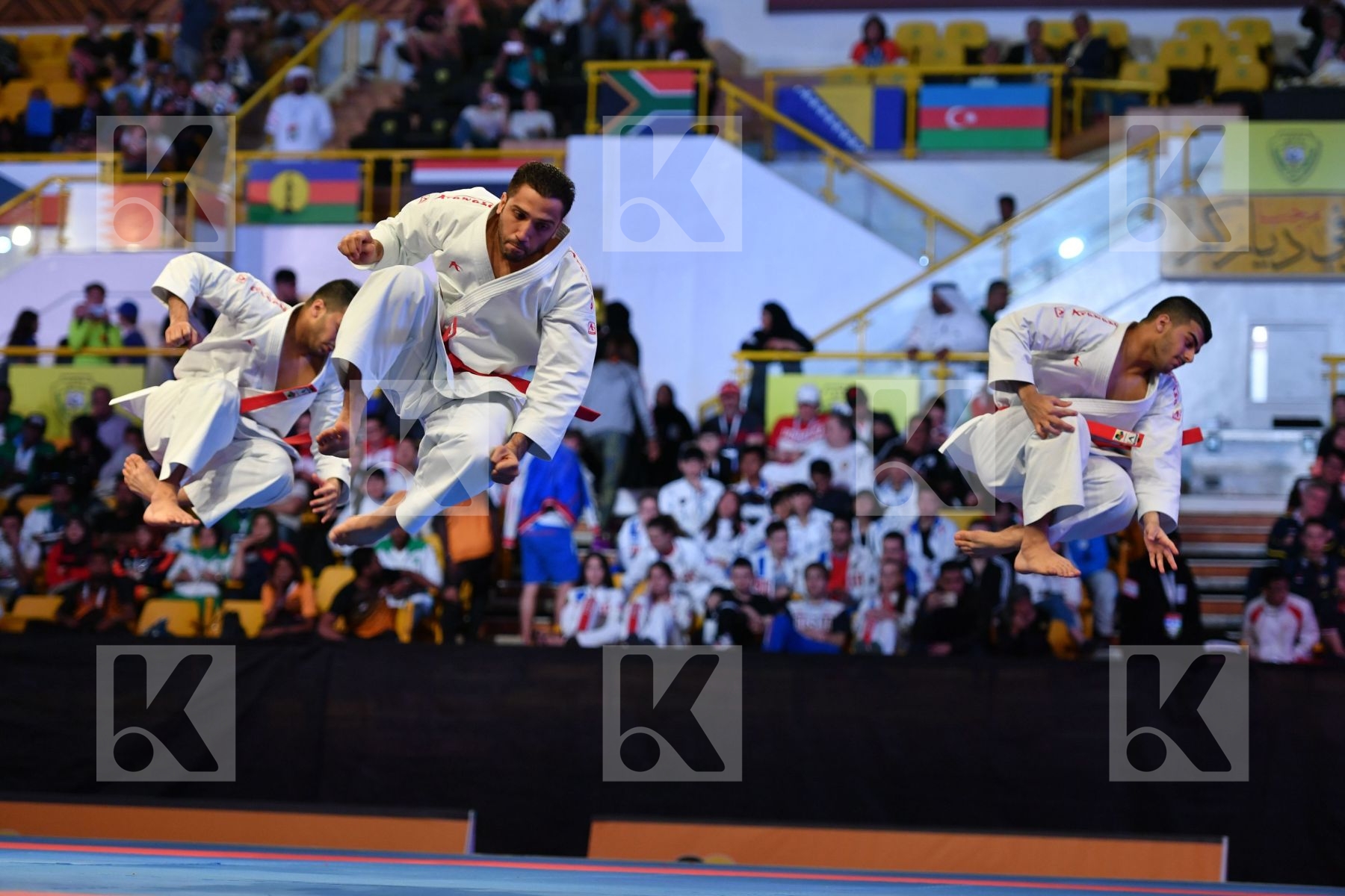 France France France Male team kata Unsu