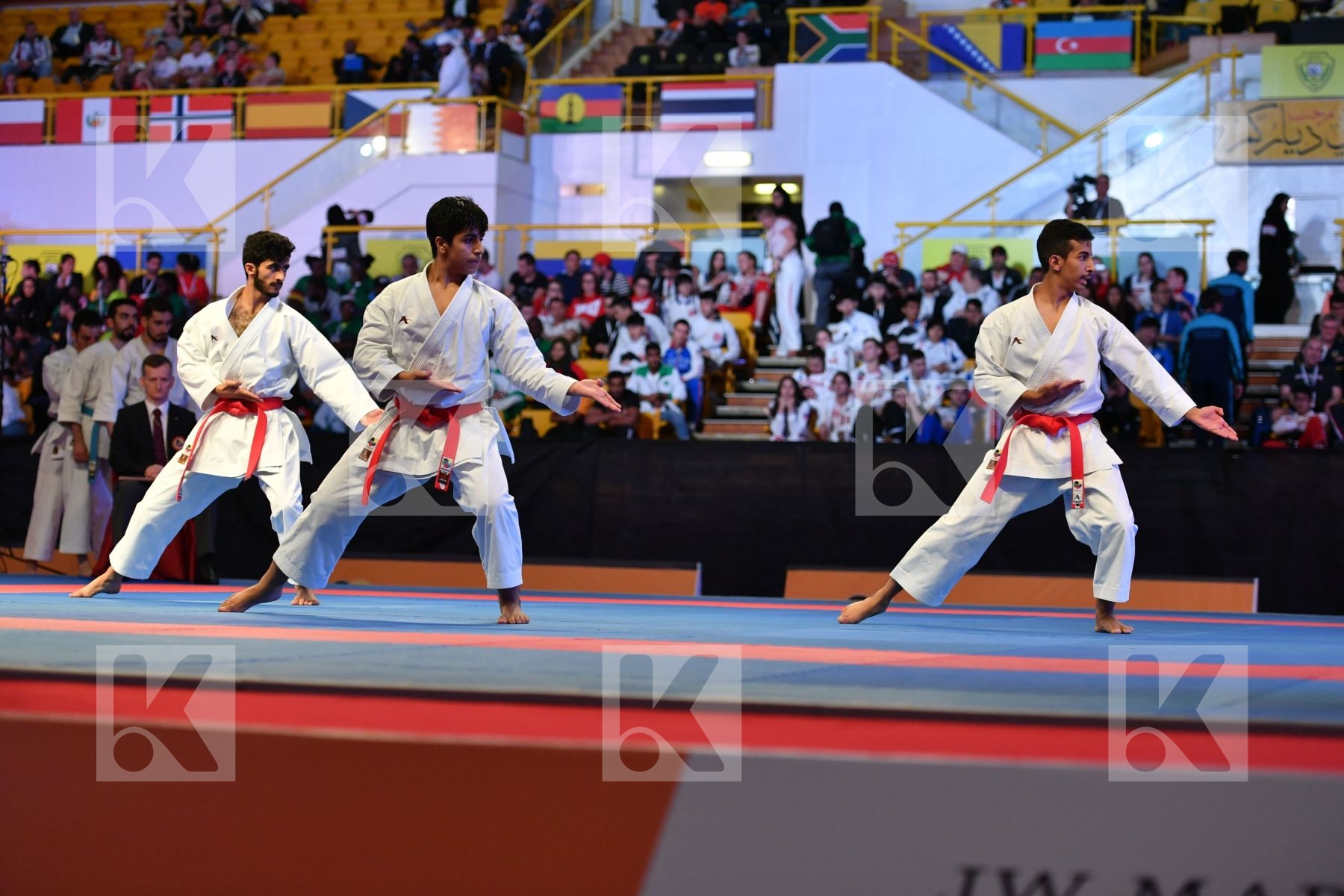Goju shiho sho Male team kata Saudi arabia
