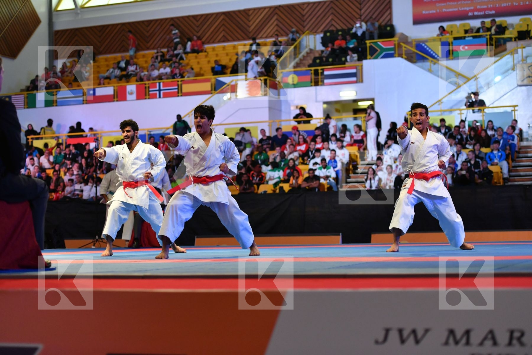 Goju shiho sho Male team kata Saudi arabia