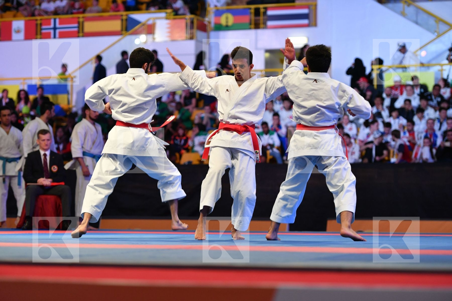 Goju shiho sho Male team kata Saudi arabia