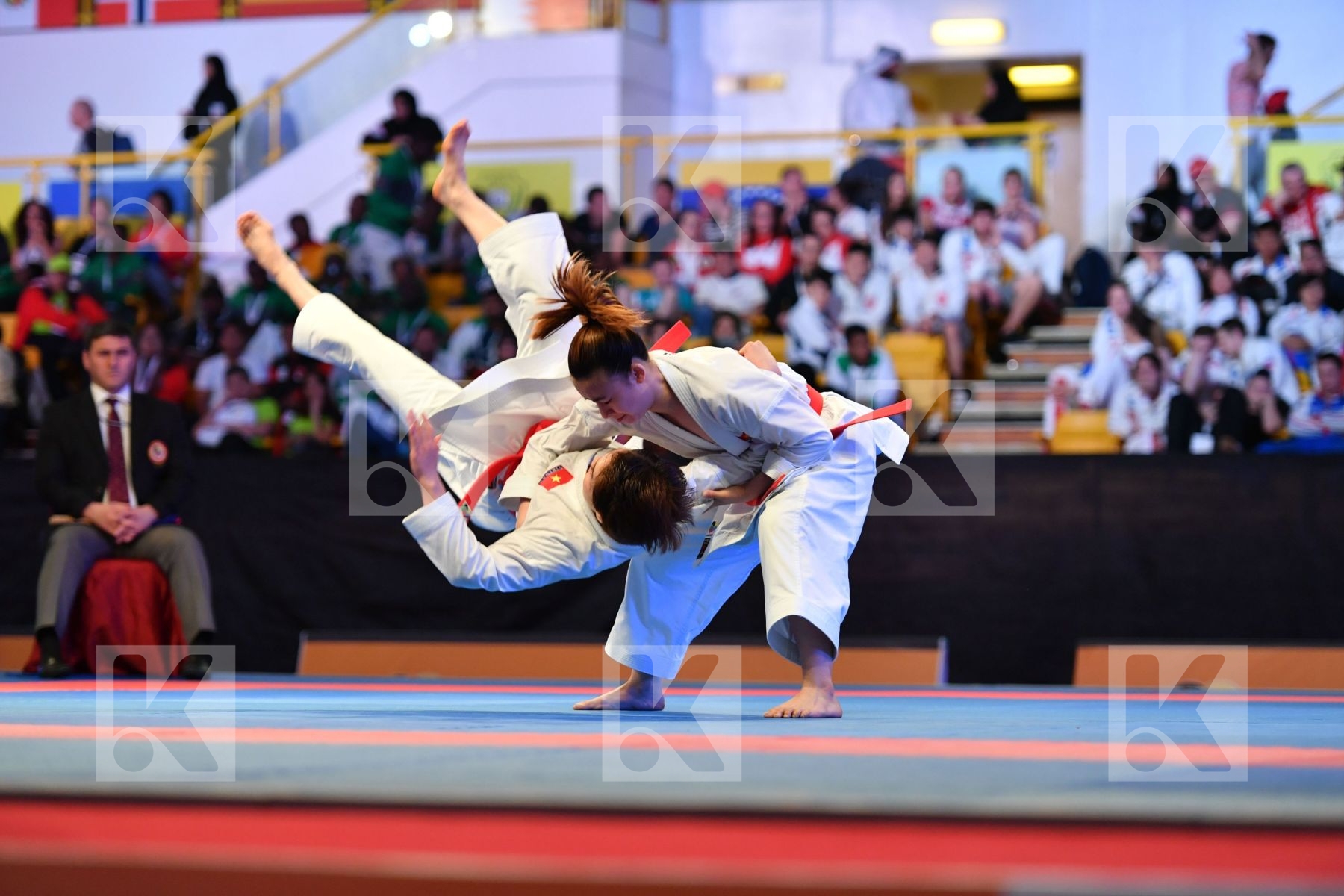 Female team kata Unshu Viet nam Vietnam Vietnam