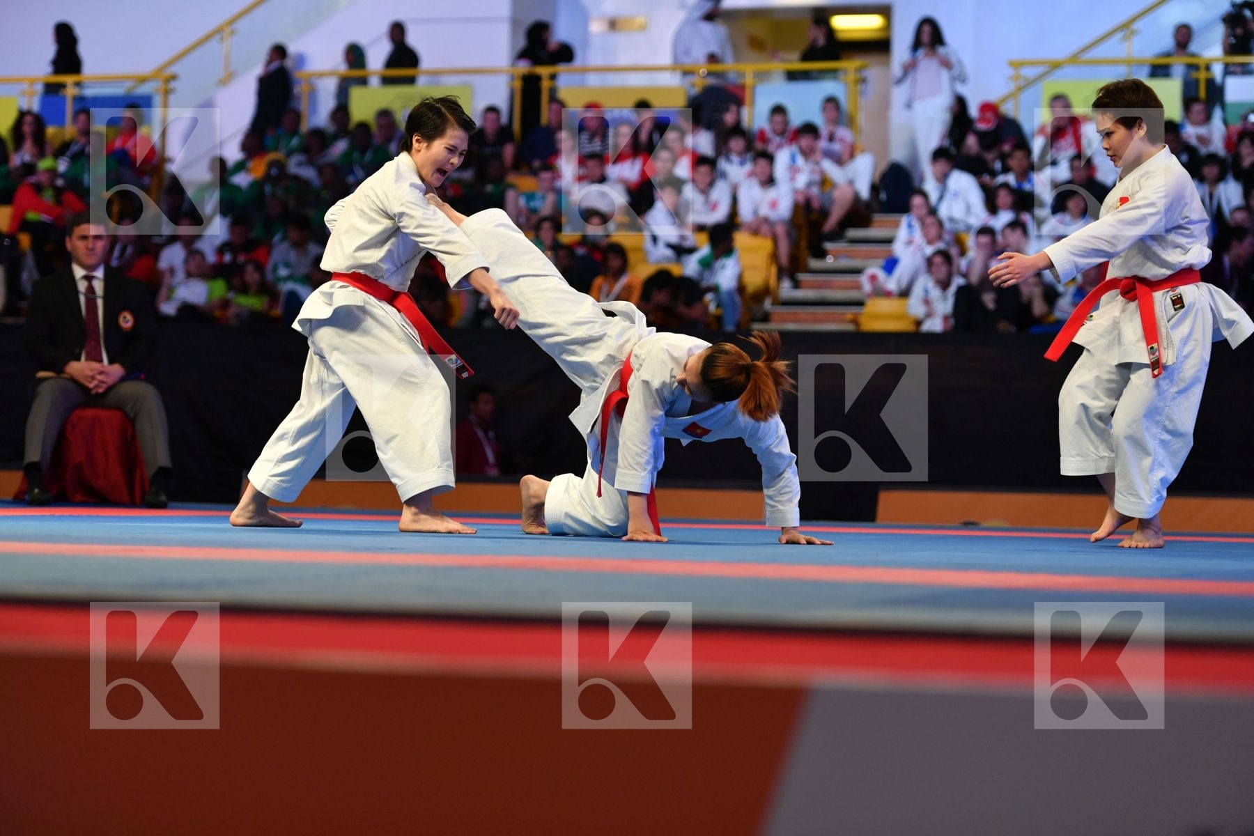 Female team kata Unshu Viet nam Vietnam Vietnam