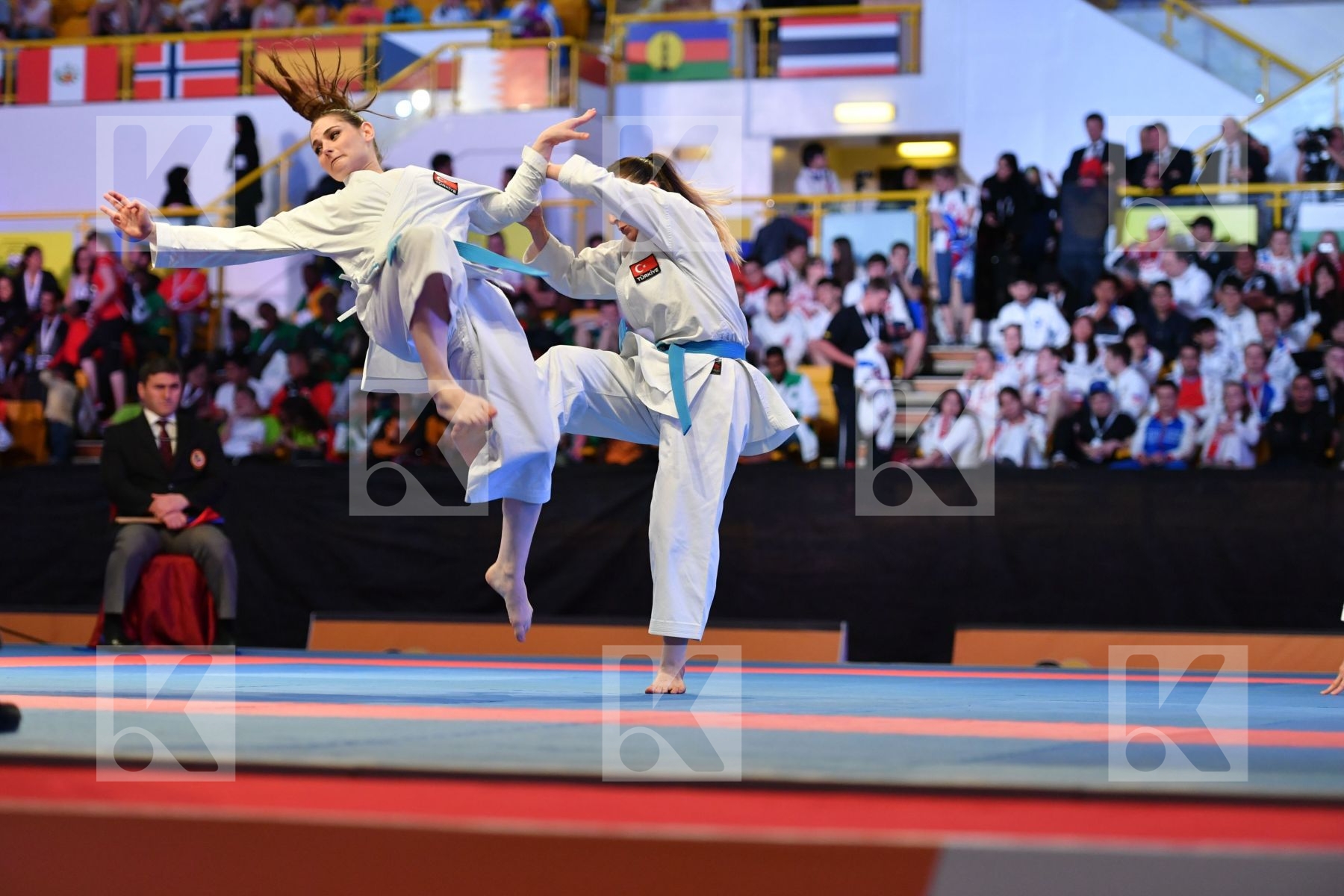 Female team kata Turkey Turkey Turkey