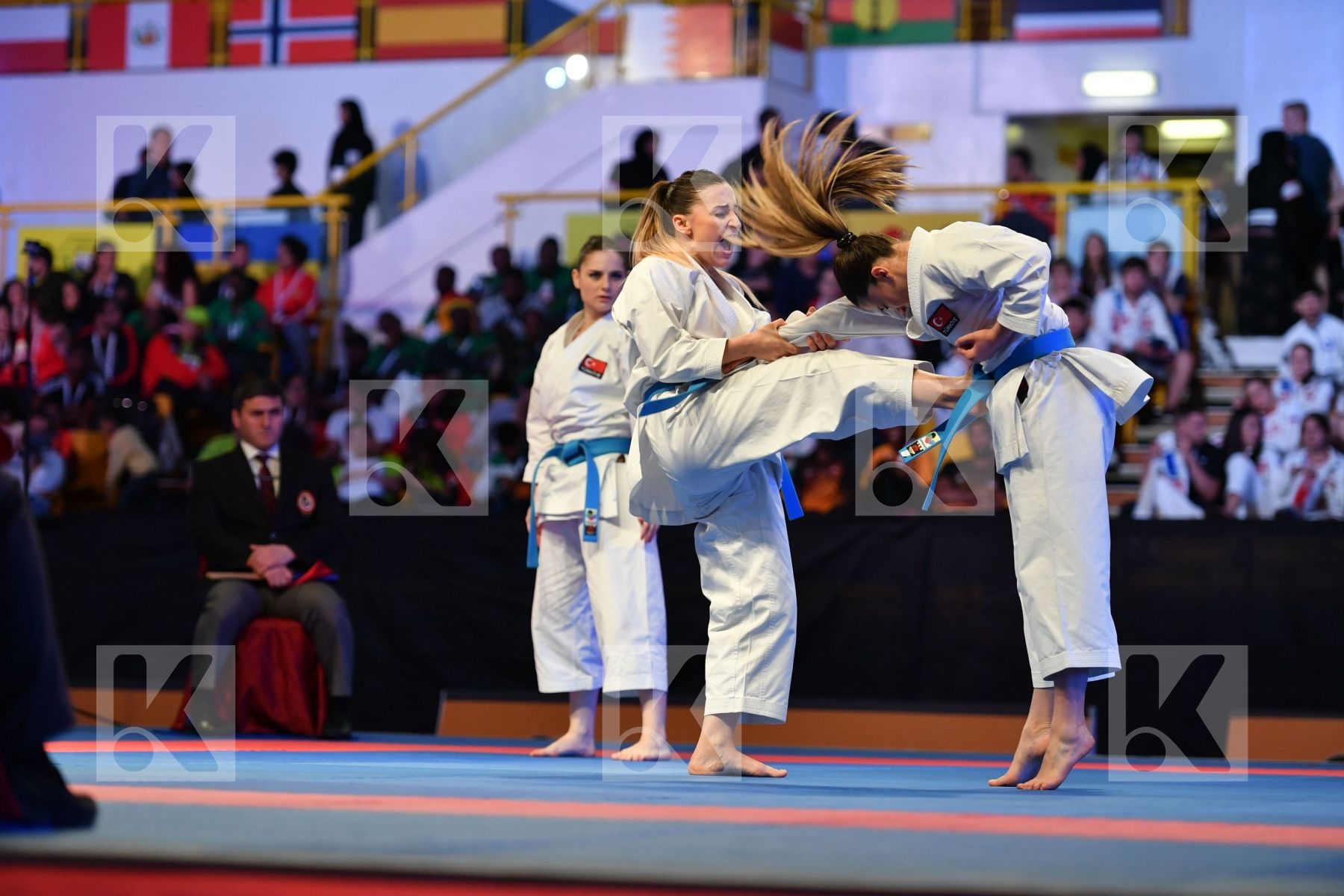 Female team kata Turkey Turkey Turkey