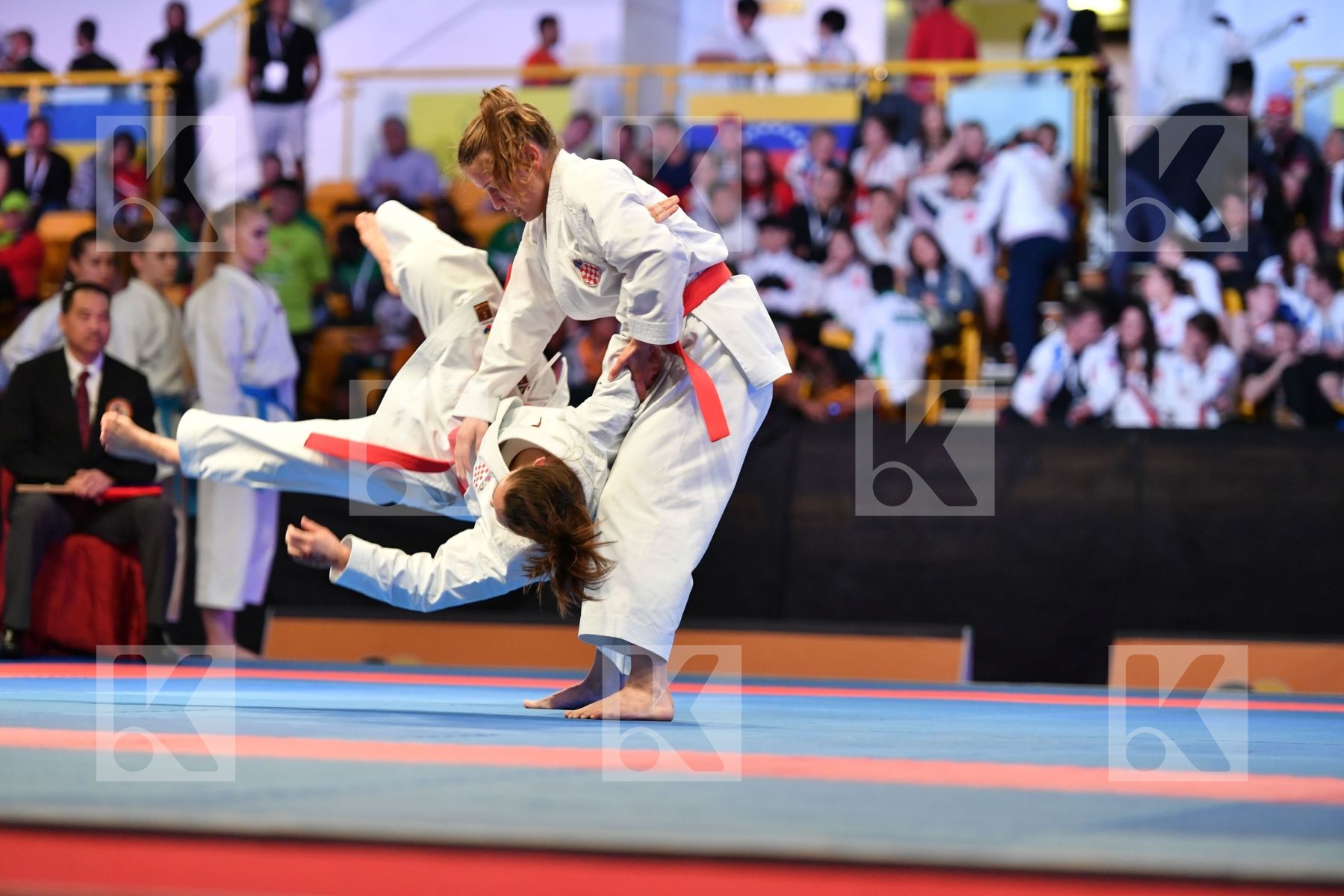 Croatia Croatia Croatia Female team kata Goju shiho sho