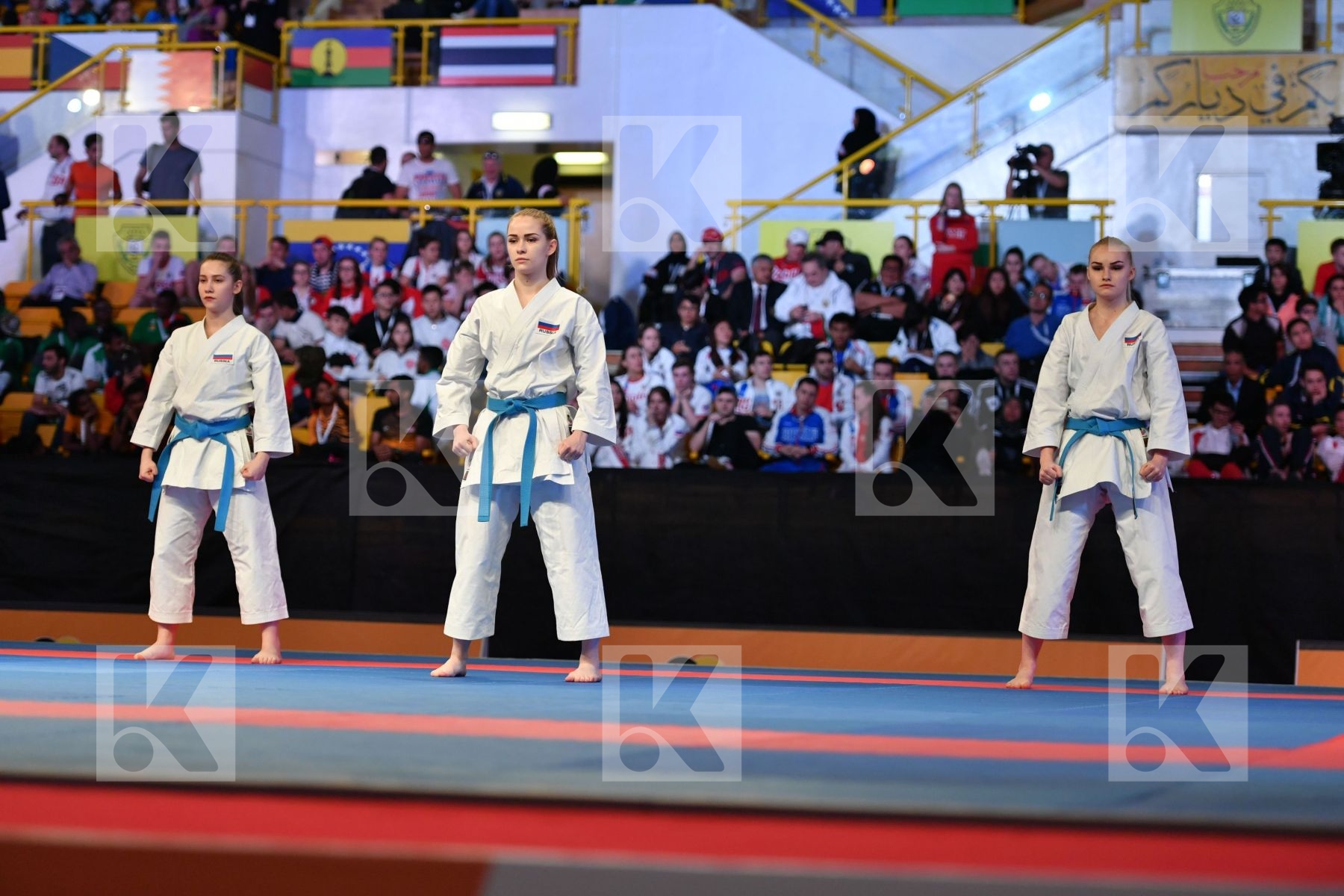 Female team kata Russia Russia Russian federation Unsu