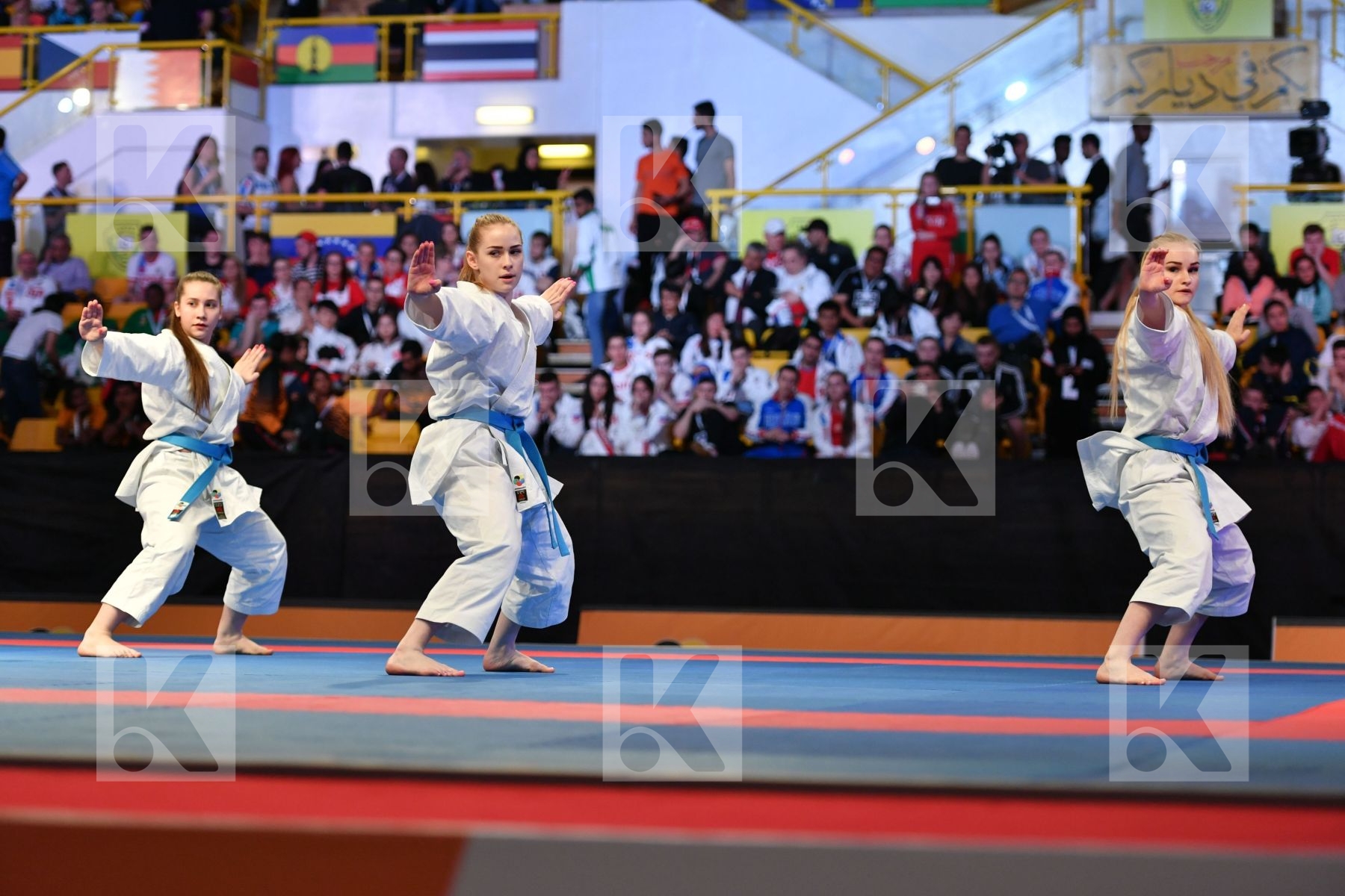 Female team kata Russia Russia Russian federation Unsu